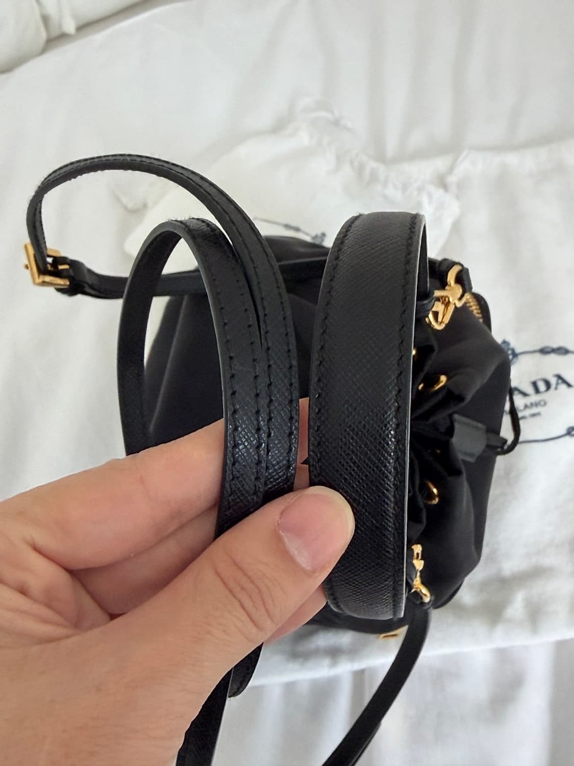 프라다 리나일론 버킷백 상품이미지6