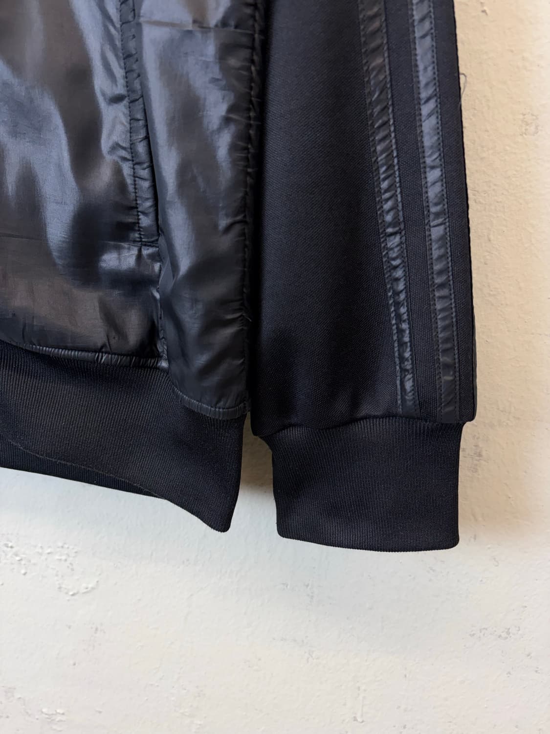 아디다스 00s 빈티지 검금 후드 져지 상품이미지3