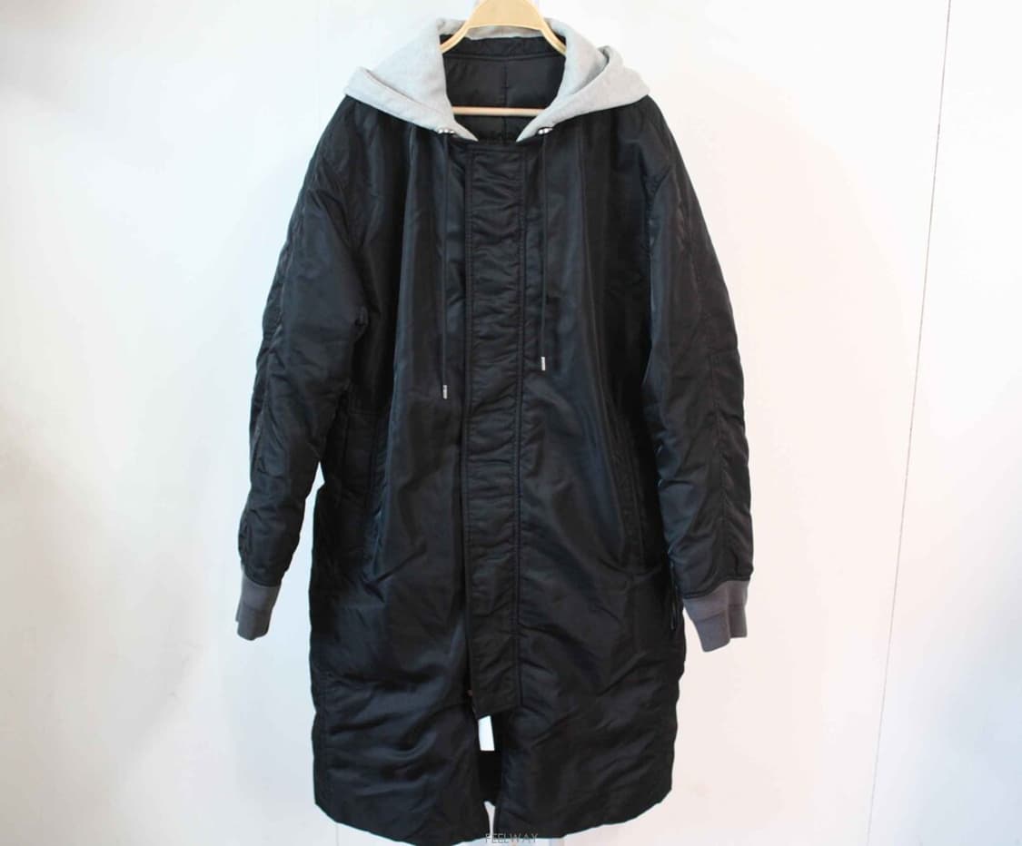 W-4007/솔리드옴므 정품 남성용 거위털 후드 패딩 50 상품이미지1