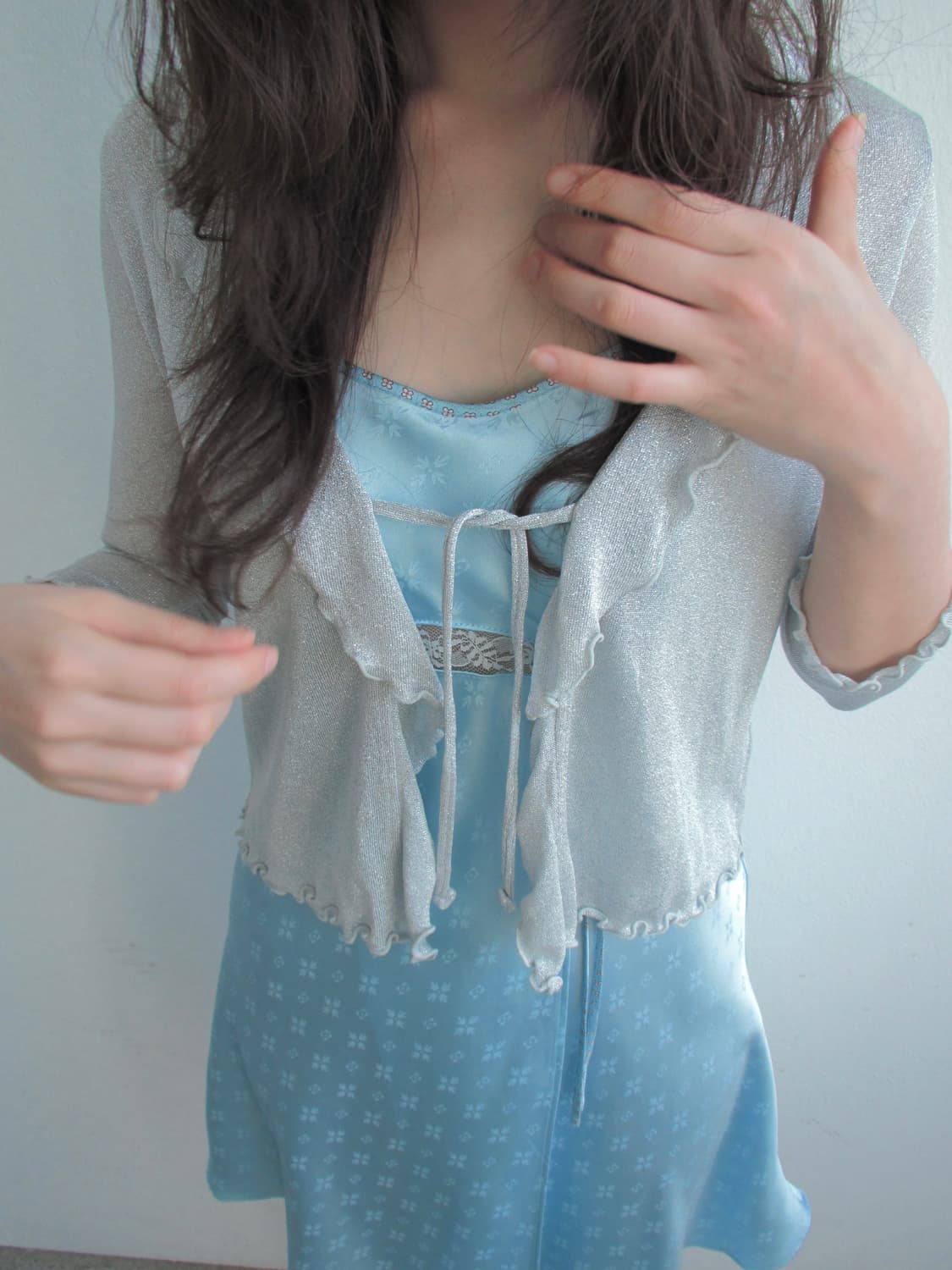 Apres jour glitter cardigan 상품이미지2