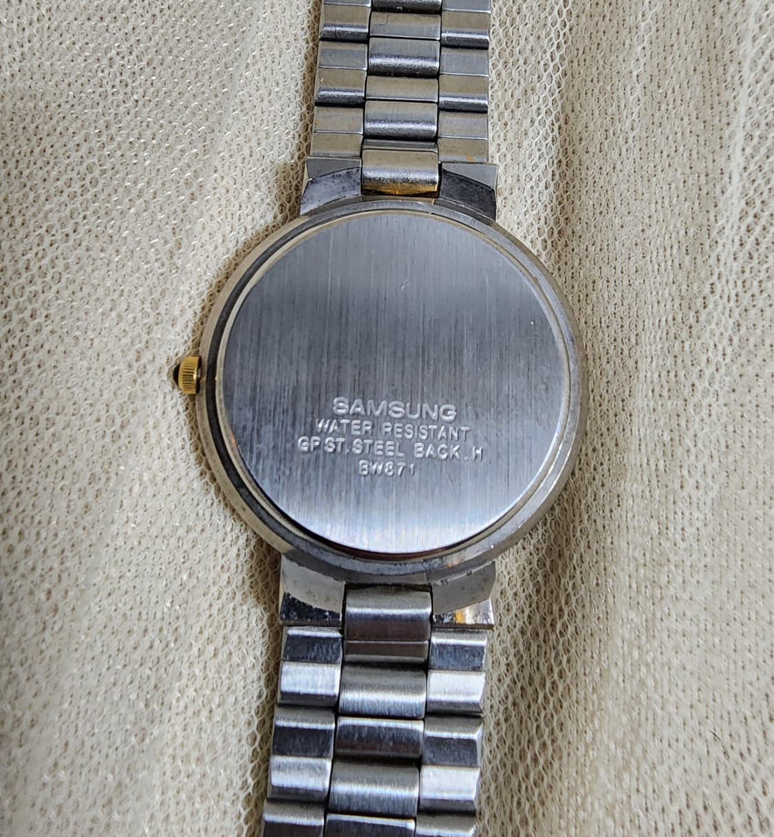 빈티지 삼성 프라임 콤비 시계 메탈 시계 상품이미지5