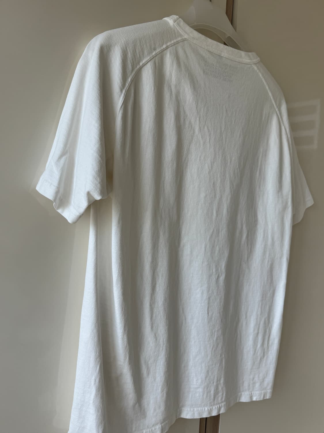 나이젤카본 5.6oz 반팔 티셔츠 화이트 (52사이즈 XL) 상품이미지8