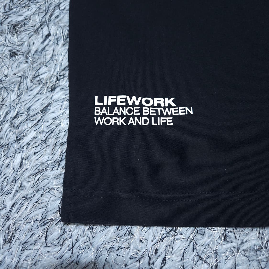 라이프워크) XL(110~) 남자 반팔라운드티 / 왕눈이샵 상품이미지5