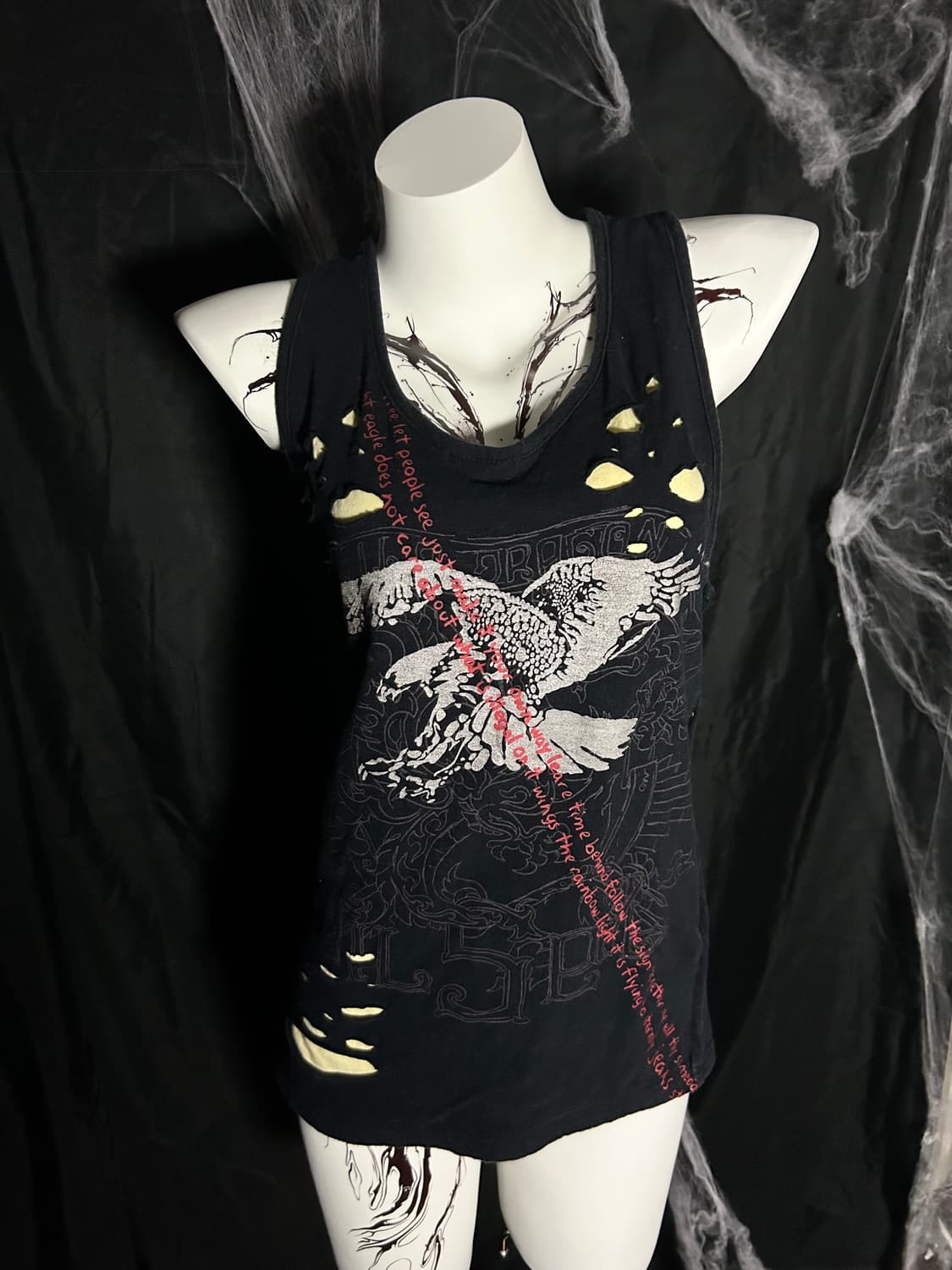 punk eagle grunge sleeveless 상품이미지1