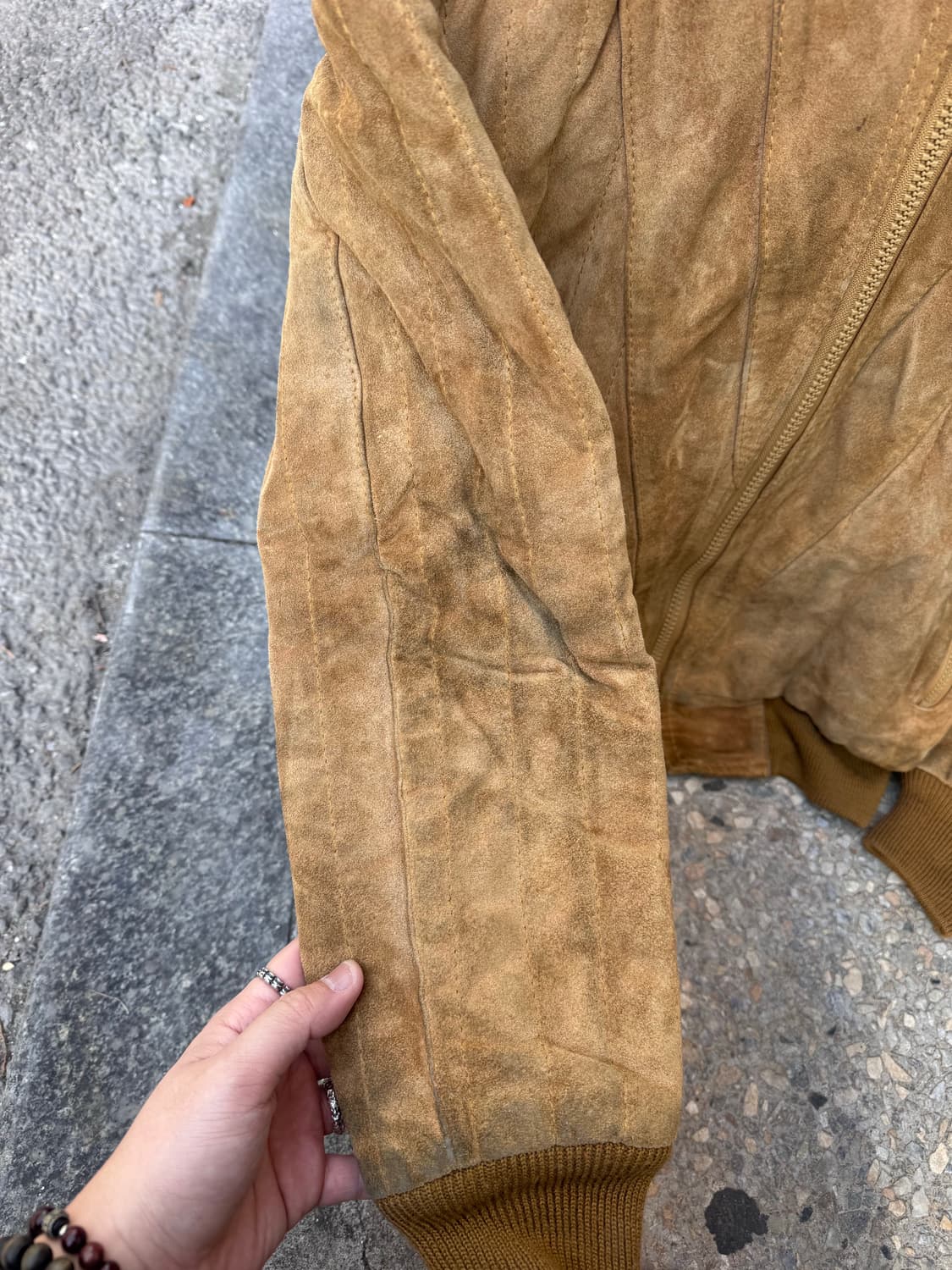 HI Gear 스웨이드 후드 가죽자켓  상품이미지7