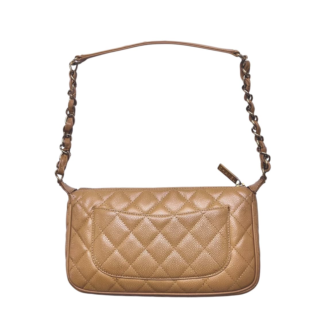 샤넬 클래식 캐비어 베이지 포쉐트 상품이미지2