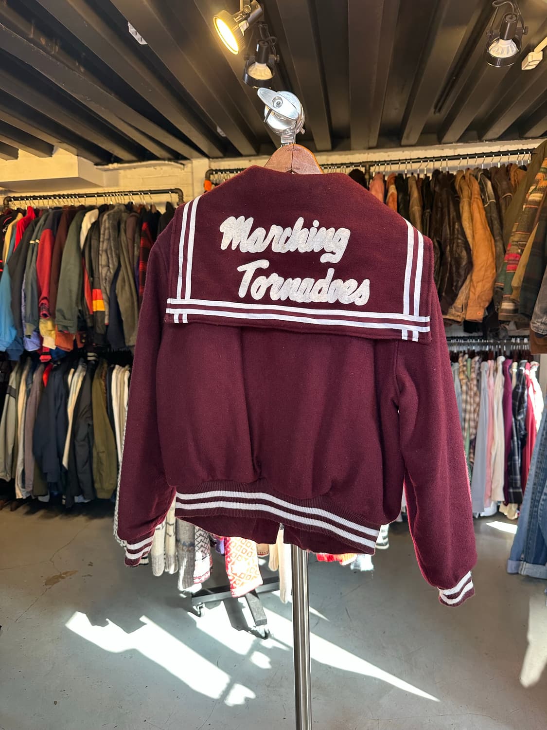 90s Butwin 바시티 레터맨 자켓 made in usa 상품이미지2