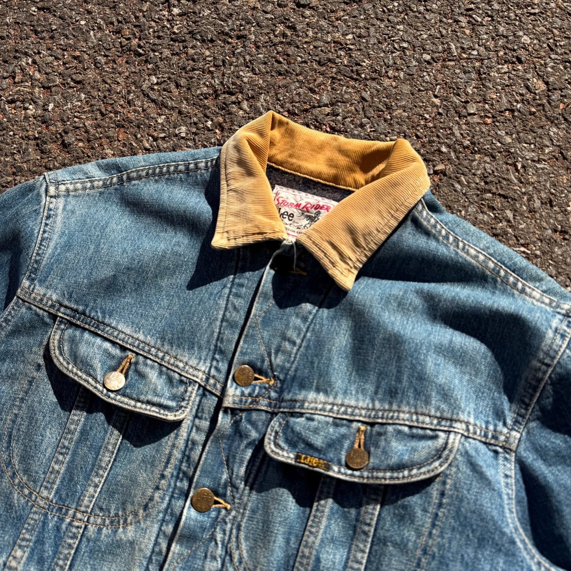 90S 리 스톰라이더 블랭킷 데님 자켓 상품이미지3