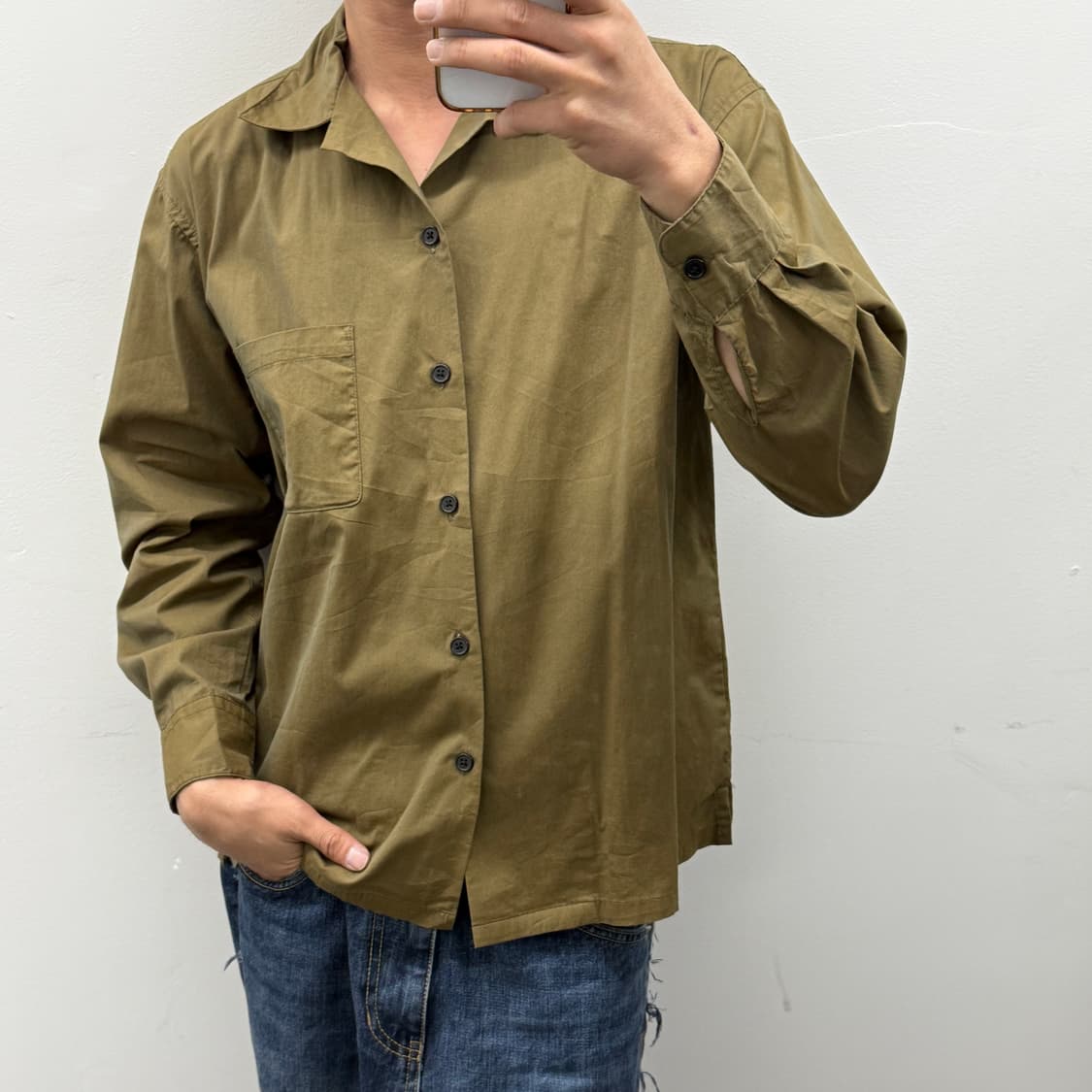 BTOWNY 브라운셔츠 상품이미지2