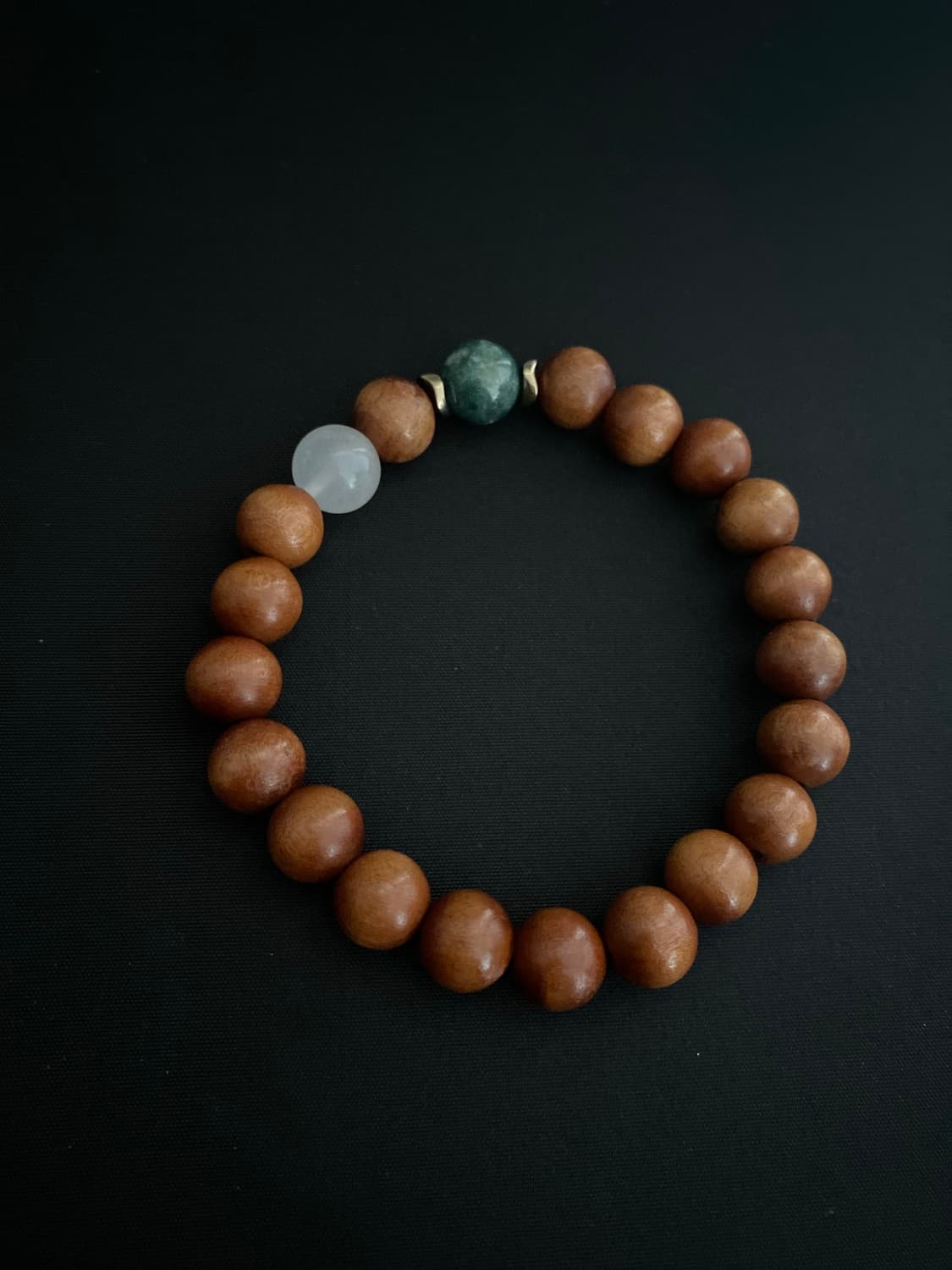 천연 우드 비즈 팔찌 상품이미지3