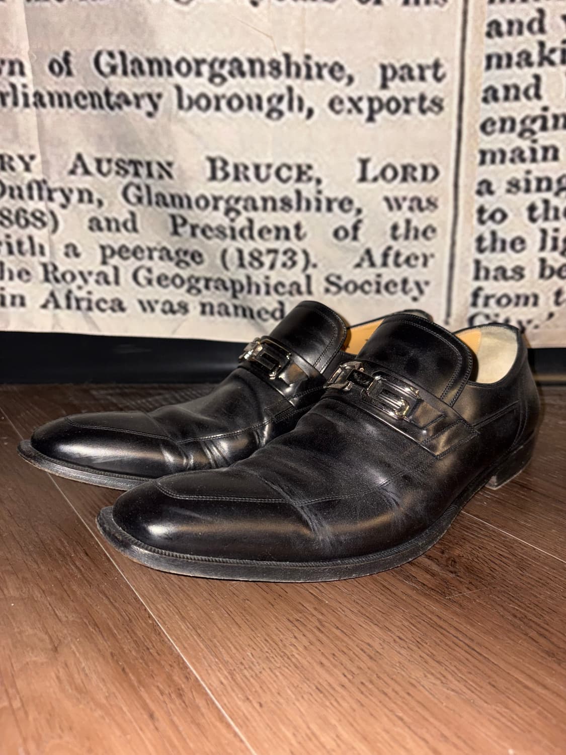 D&G black leather shoes 상품이미지3