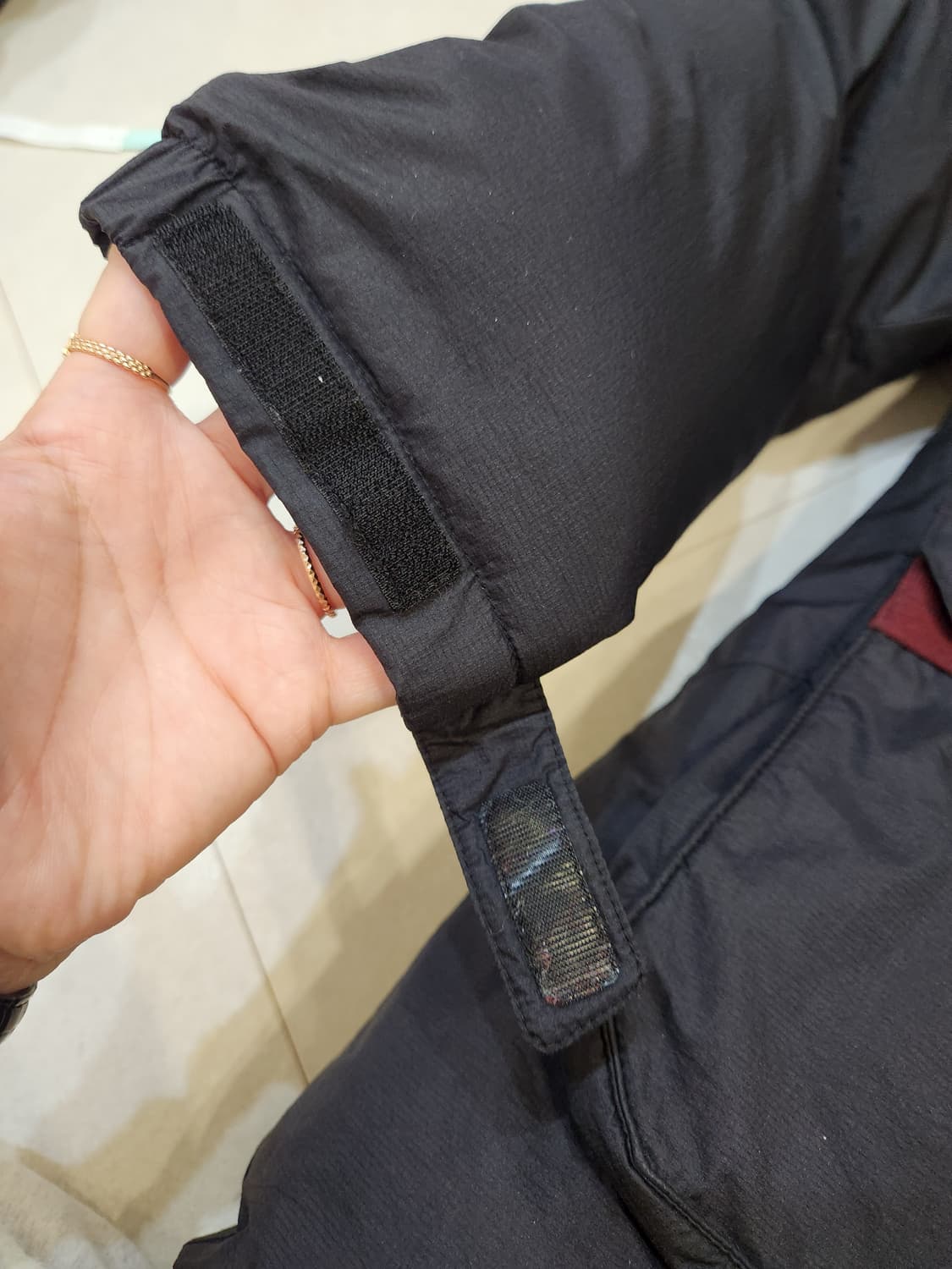 몽벨여성헤비롱구스다운 블랙 상품이미지3