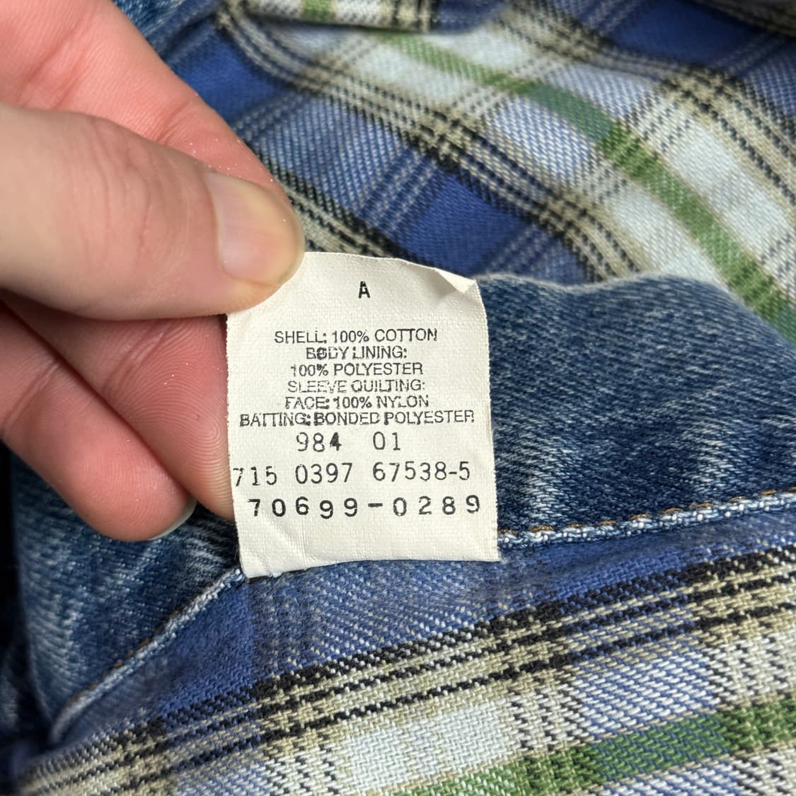 90s 리바이스 USA 70699 데님 트러커 자켓 상품이미지10