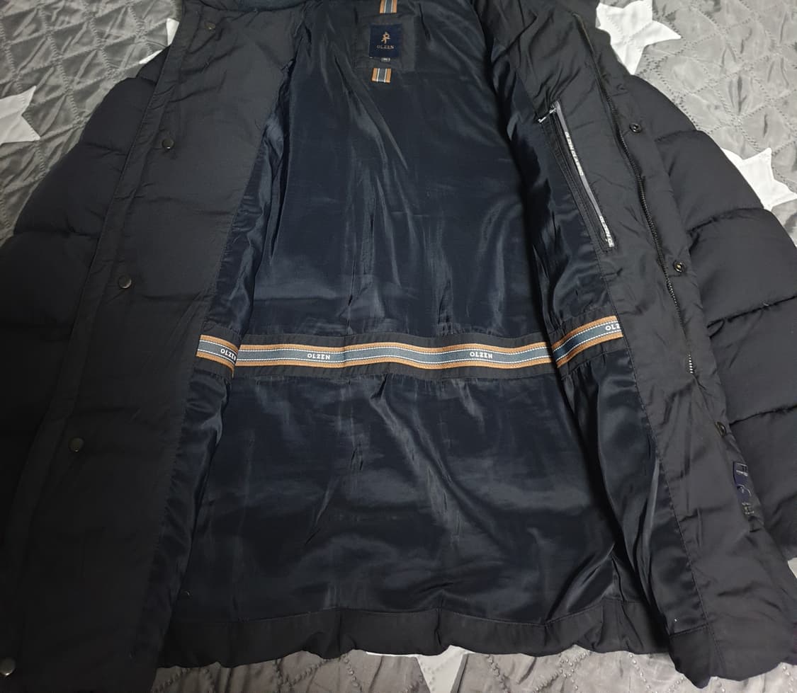 올젠 스트레치 사파리 덕다운 오피스 패딩 블랙 (M) 상품이미지3