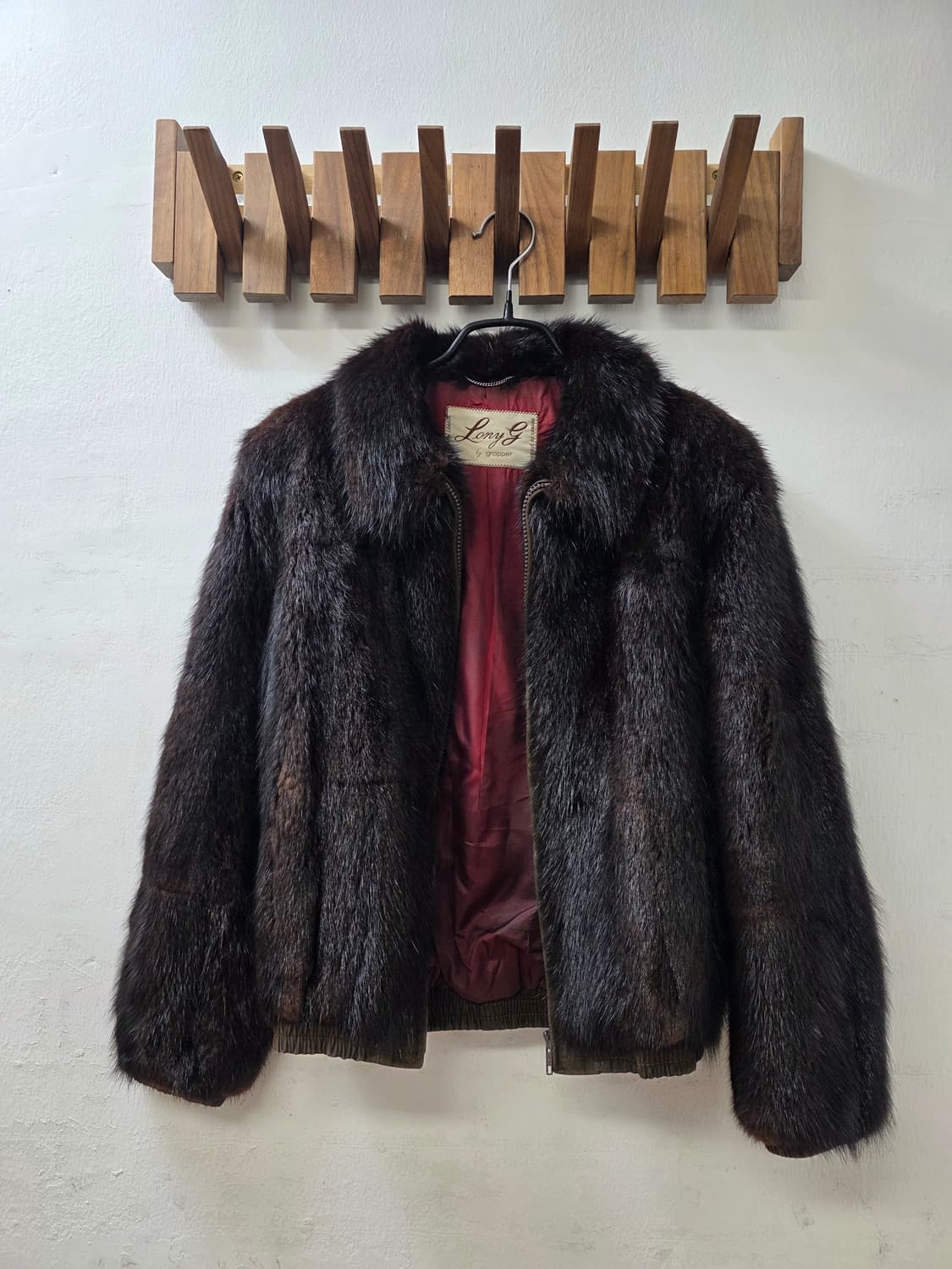 캐나다브라운밍크숏자켓 상품이미지2