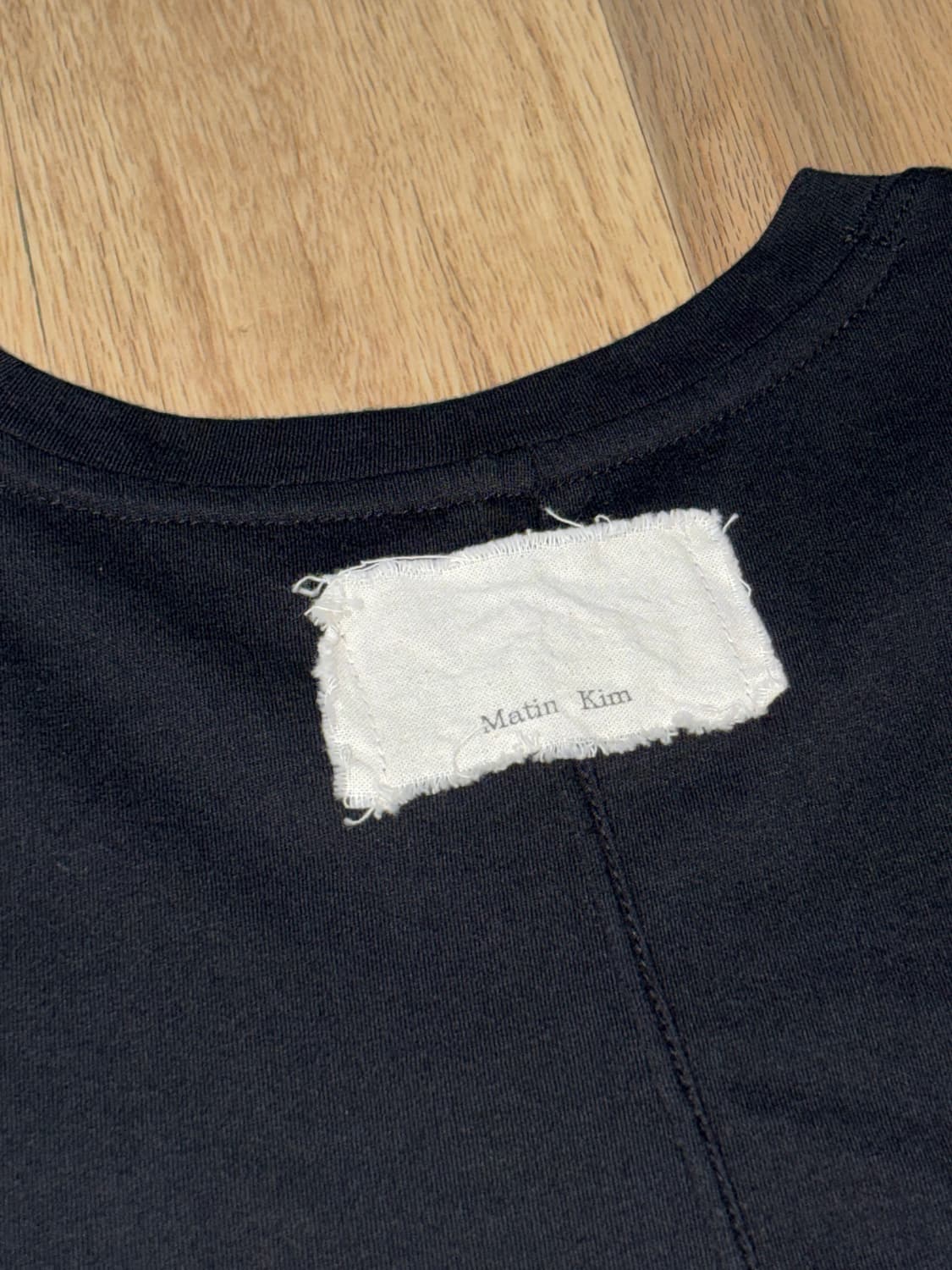 마뗑킴 쉐도우 반팔 블랙 상품이미지6