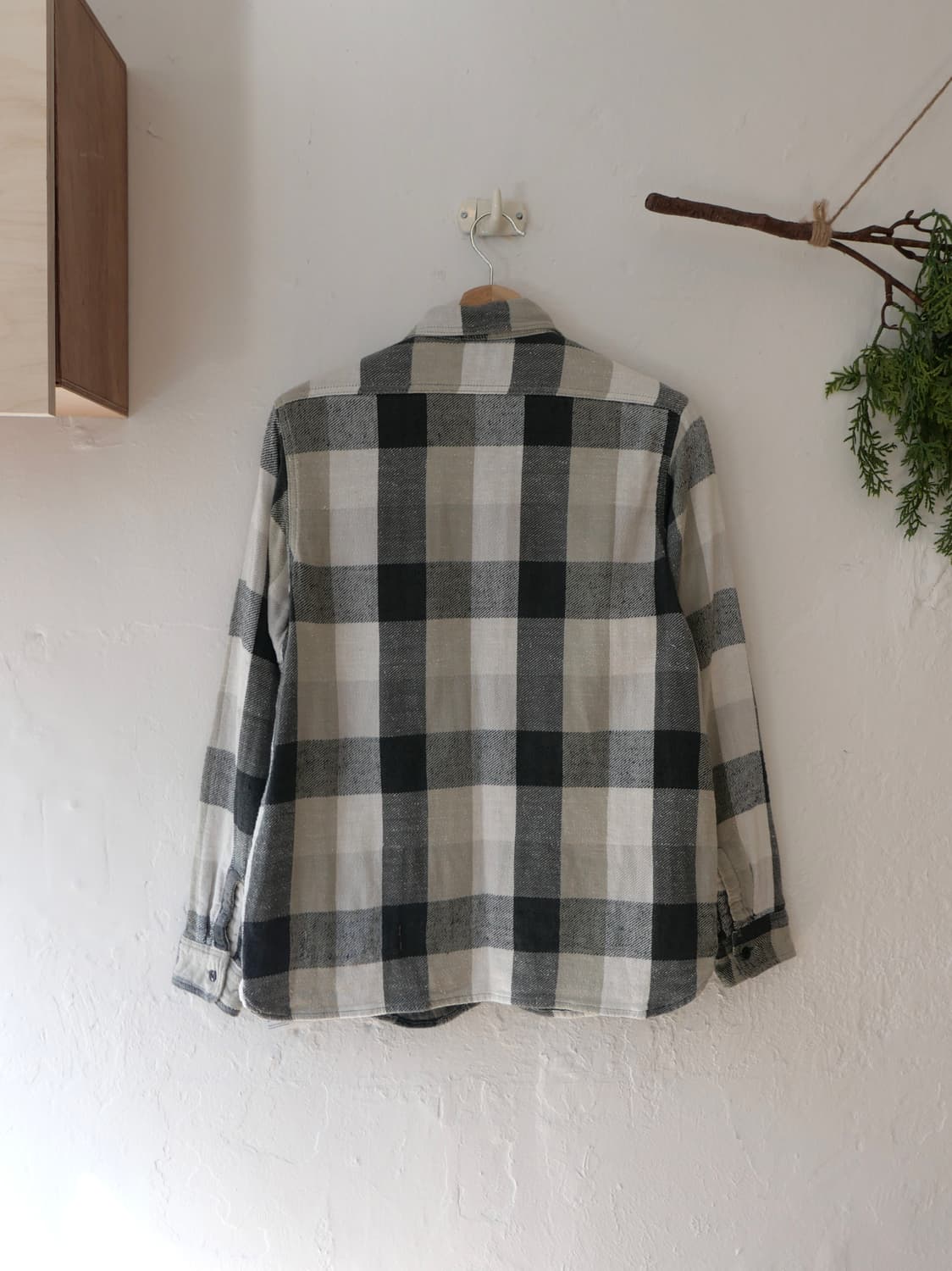 캐피탈 체크 셔츠 상품이미지3