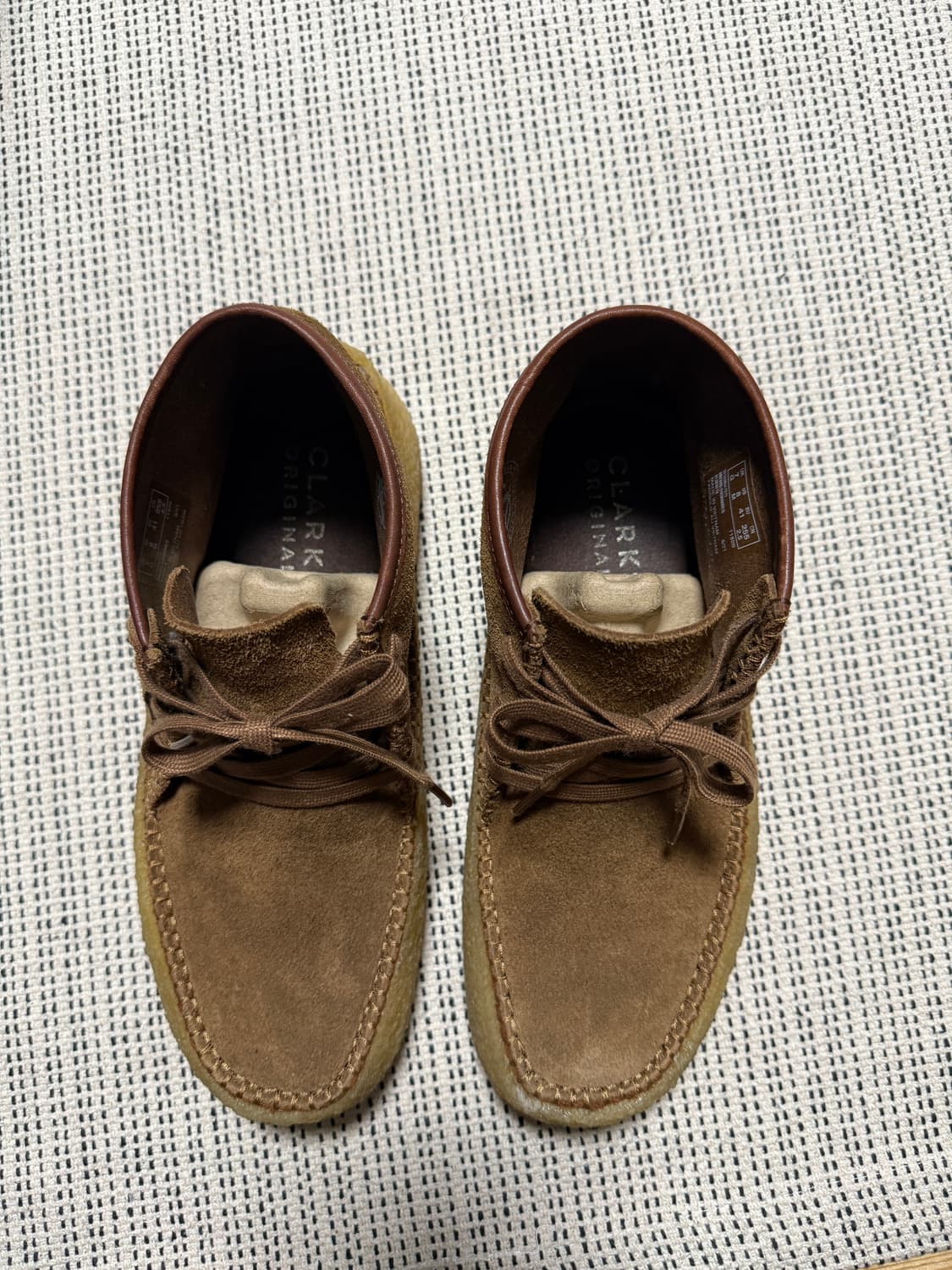 클락스 브라운 스웨이드 모카신 UK7 상품이미지2