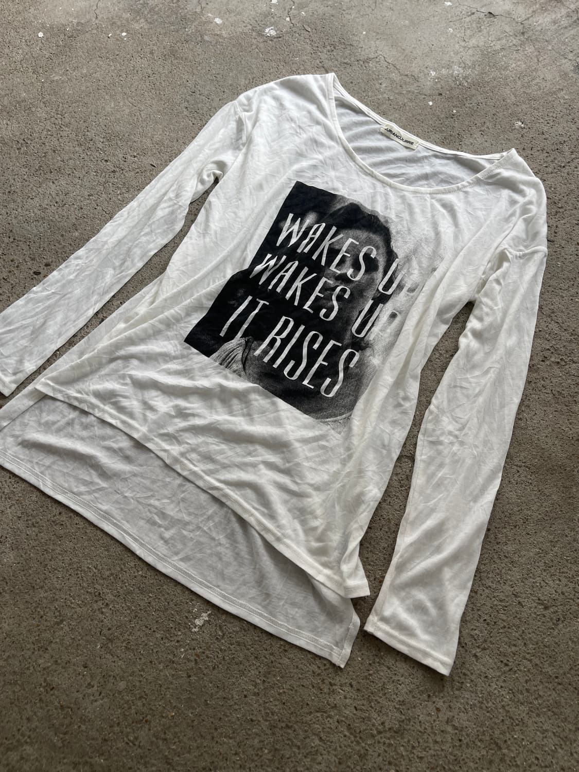 (Juriano jurrie)wake up printing t 상품이미지4