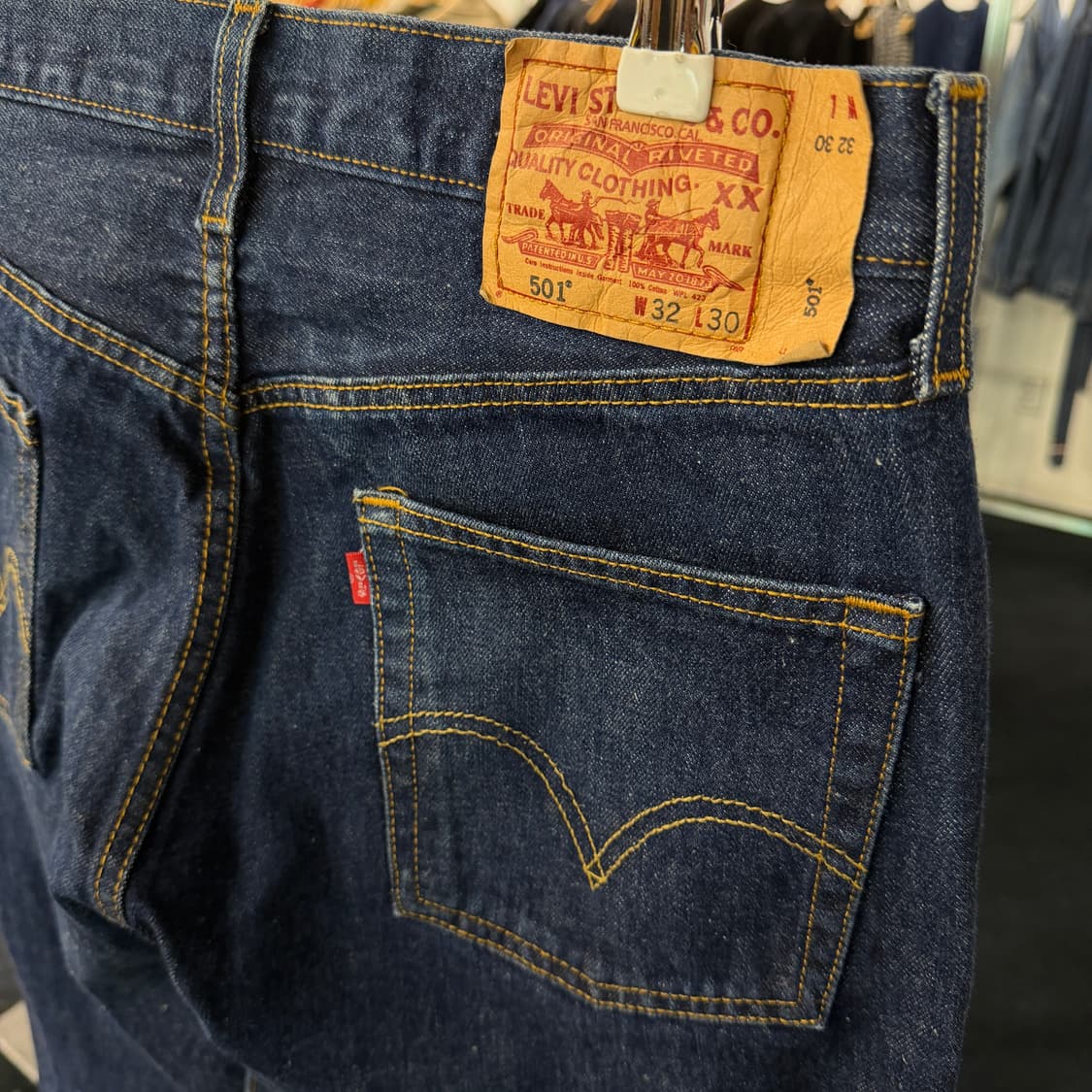 [30] 리바이스 501 중청 데님 청바지 상품이미지6