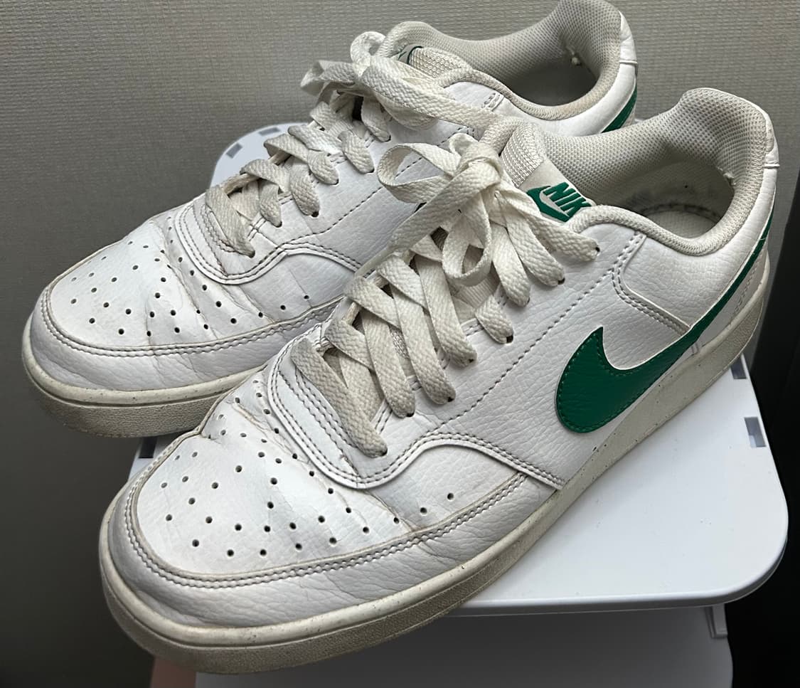 나이키 코트 비전 로우 화이트 그린 상품이미지1