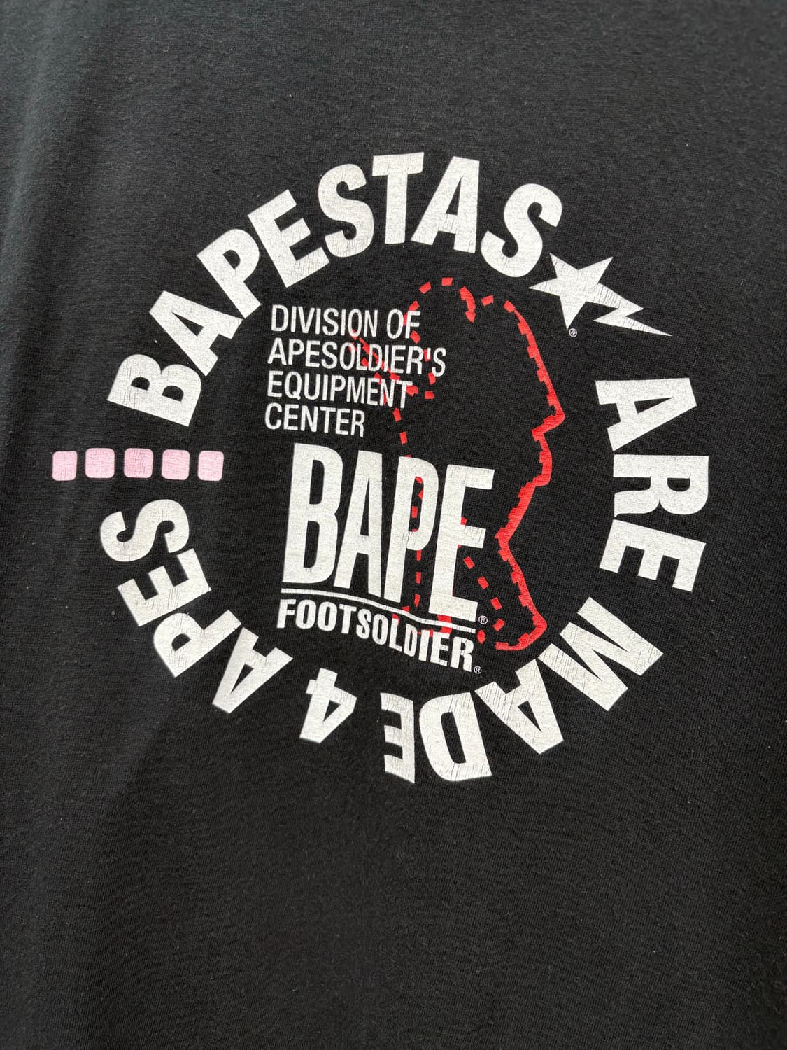 Bape 베이프 풋솔저 반팔티 상품이미지4
