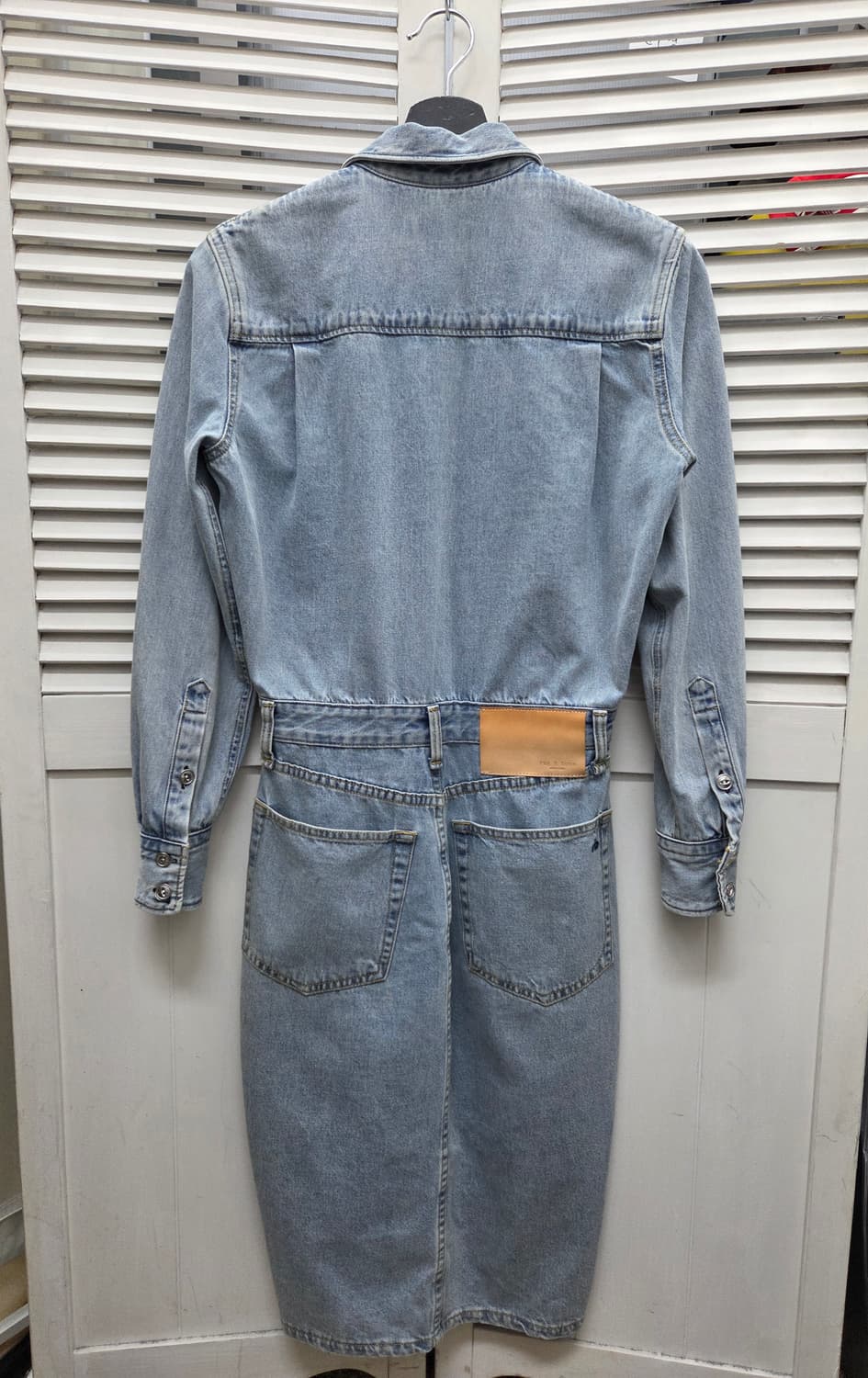 랙앤본 데님 원피스 상품이미지5