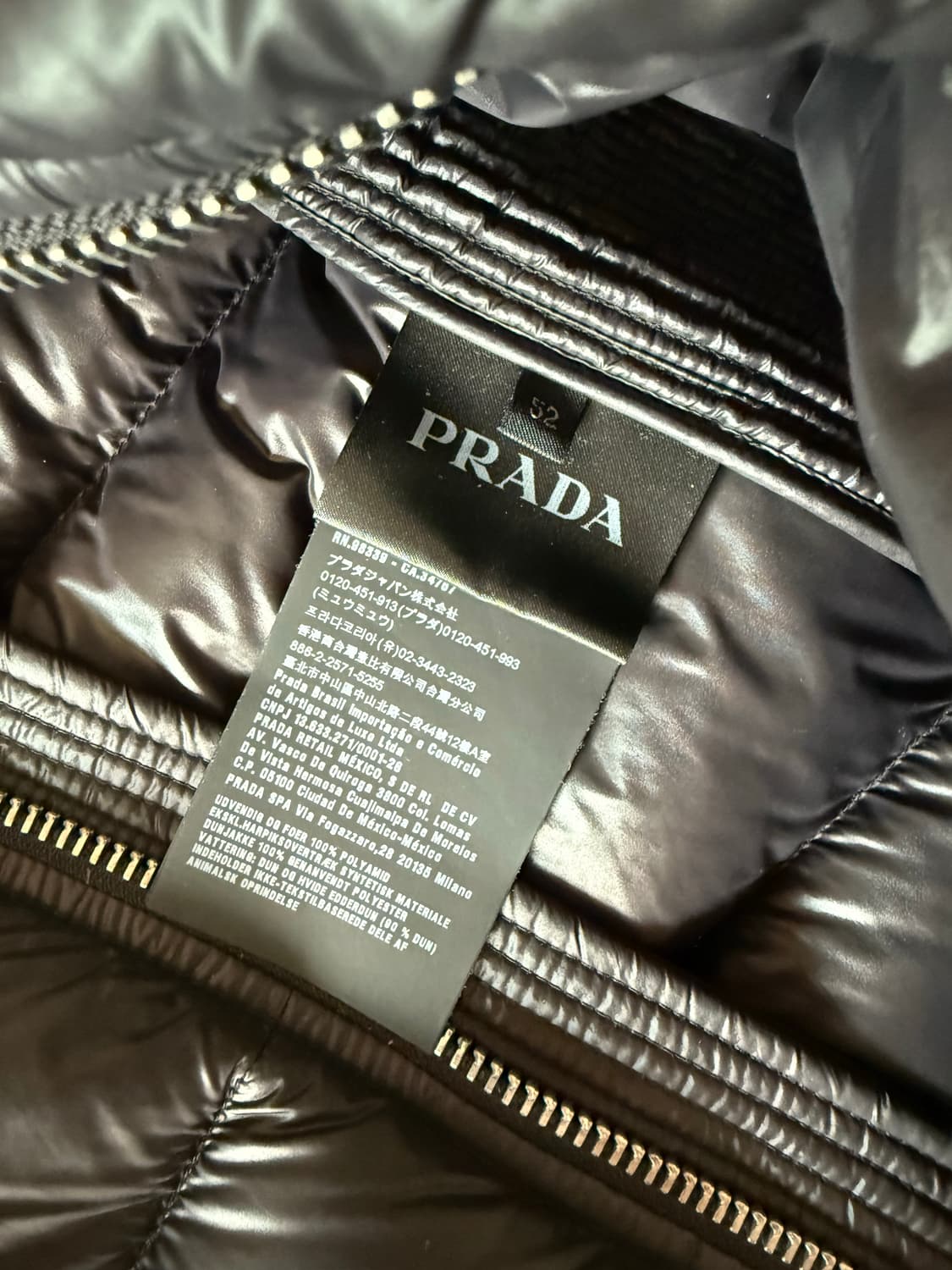 프라다 / 바이커 패딩 / 52 상품이미지3