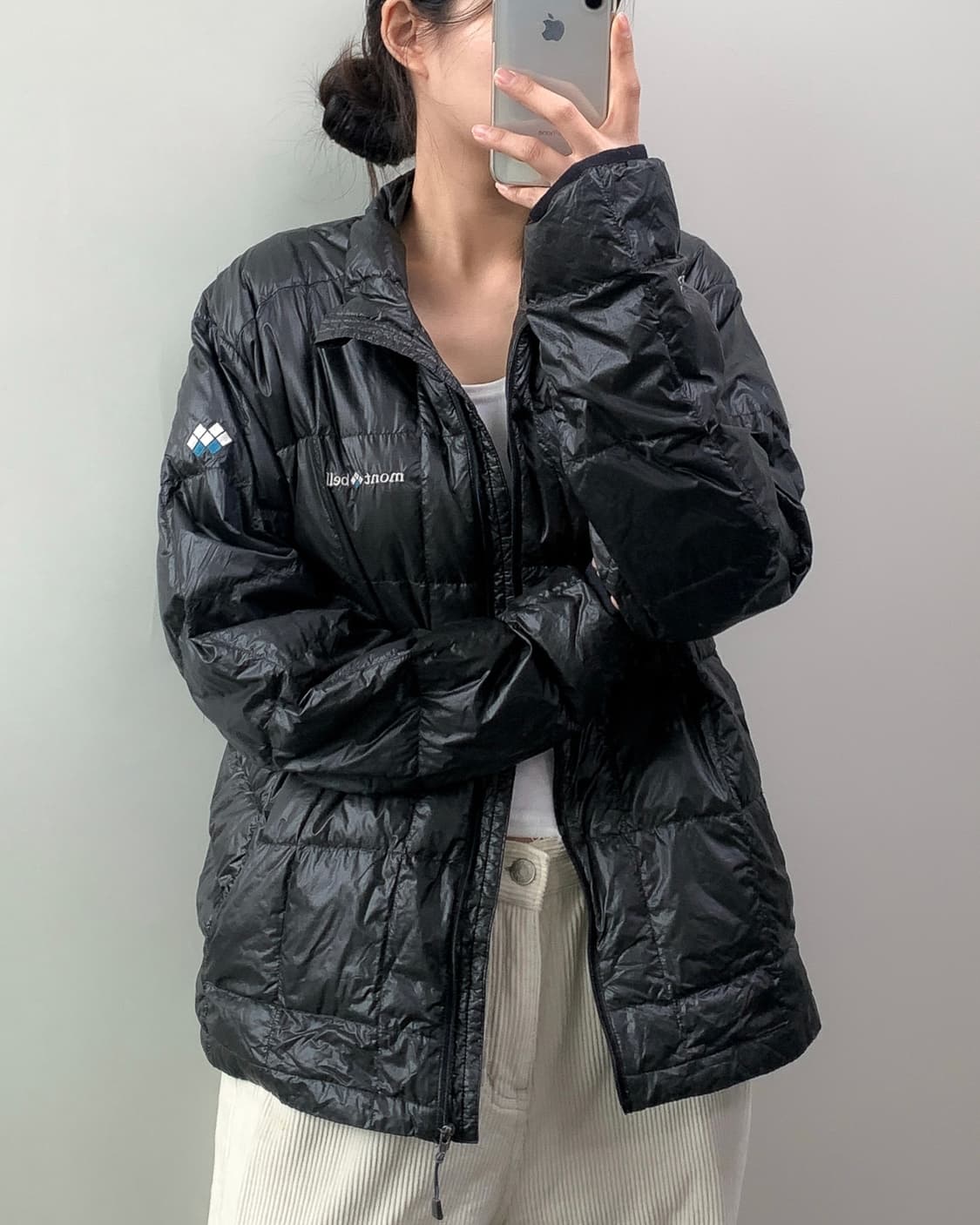 몽벨 경량 패딩 상품이미지1