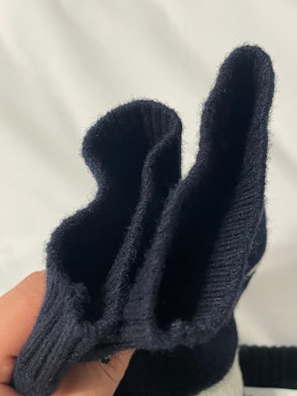 [XL] 코스 보일드 울 크루넥 스웨터 스트라이프 니트 상품이미지4