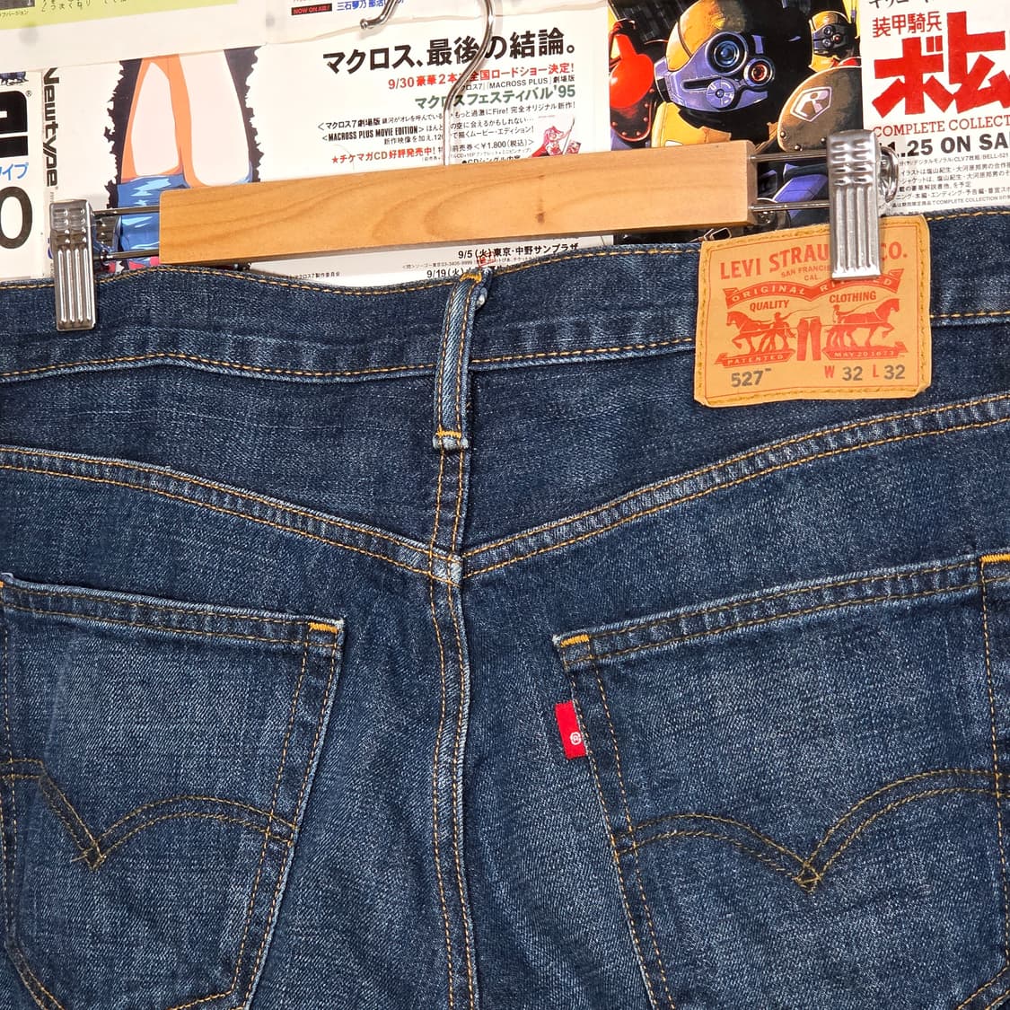 리바이스 527 진청 부츠컷 데님 팬츠 상품이미지3