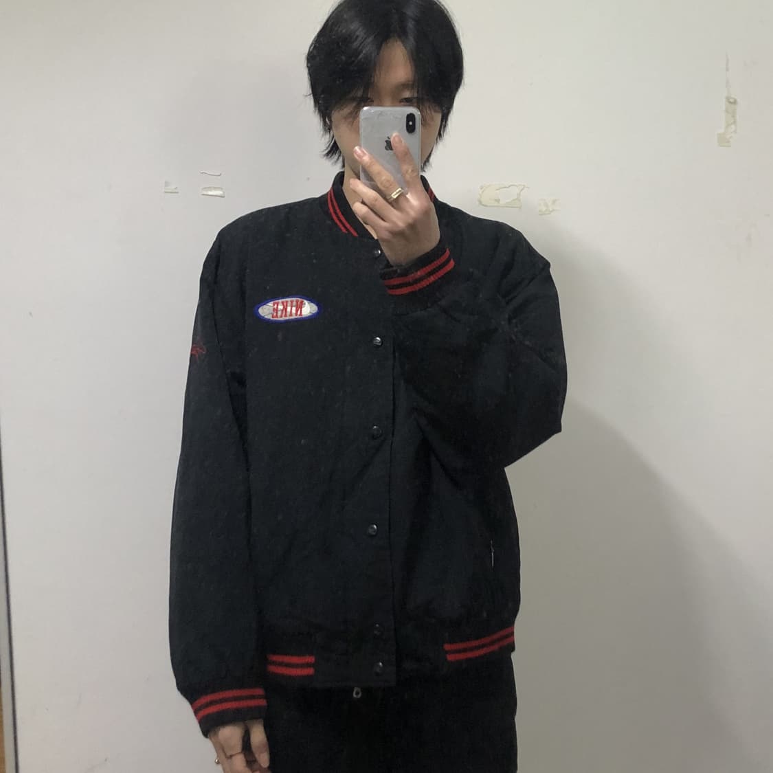 1990s 나이키 베이스볼 바시티 자켓 상품이미지3