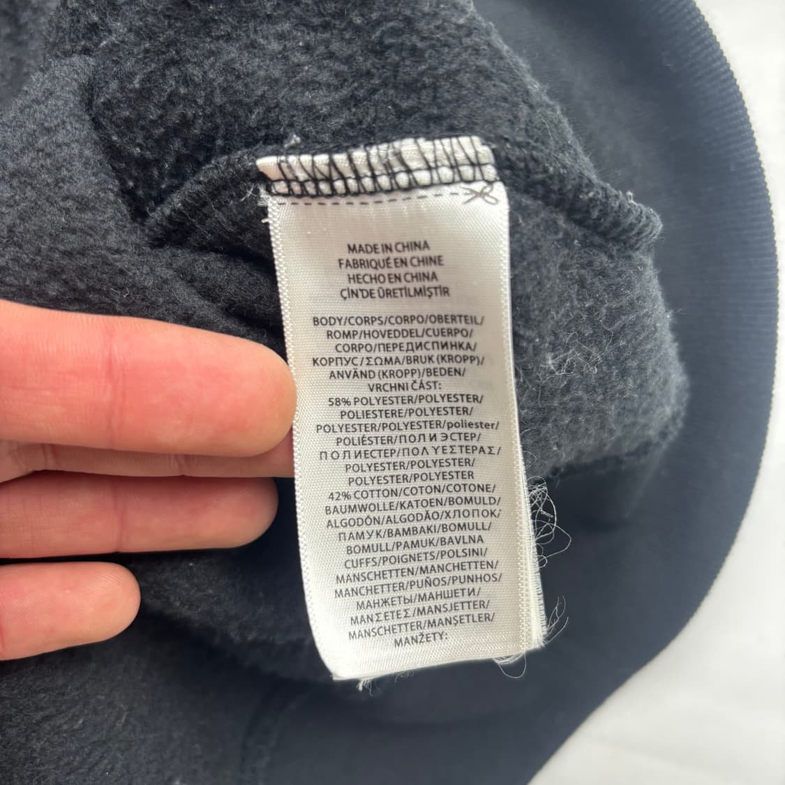 폴로 랄프 로렌 화이트 포니 블랙 후드집업 XL 상품이미지9