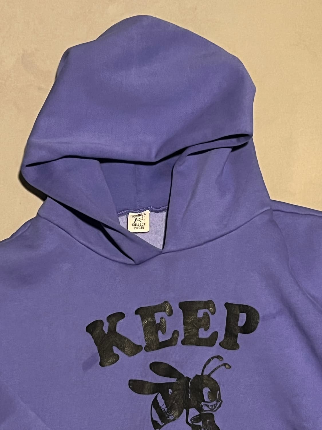 컬렉트 피시스 keep sweet 후드티 퍼플 L 상품이미지2