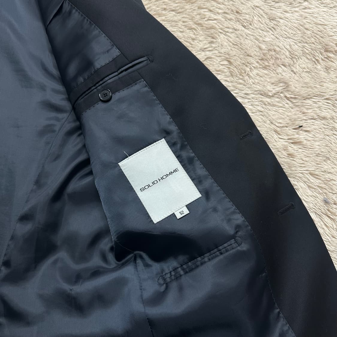 솔리드옴므 2버튼 블레이저 자켓 상품이미지4