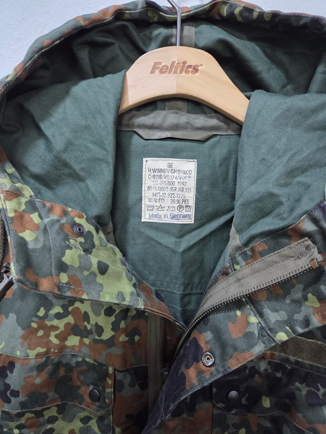 [M.06] [밀리터리] 독일군 전투복 카모파카 상품이미지3