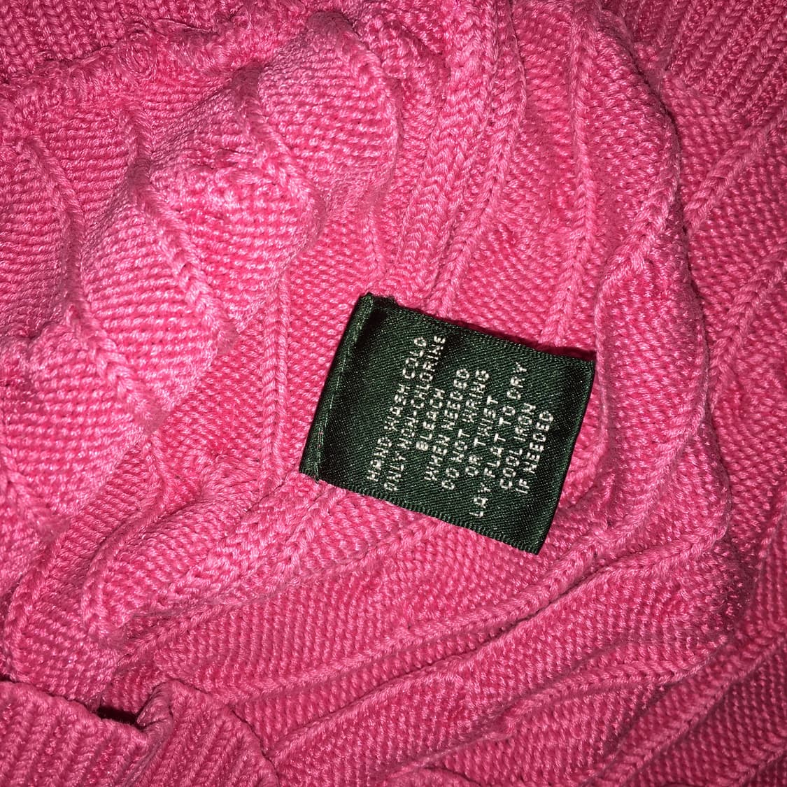 ralph lauren핑크 실크 니트 상품이미지8