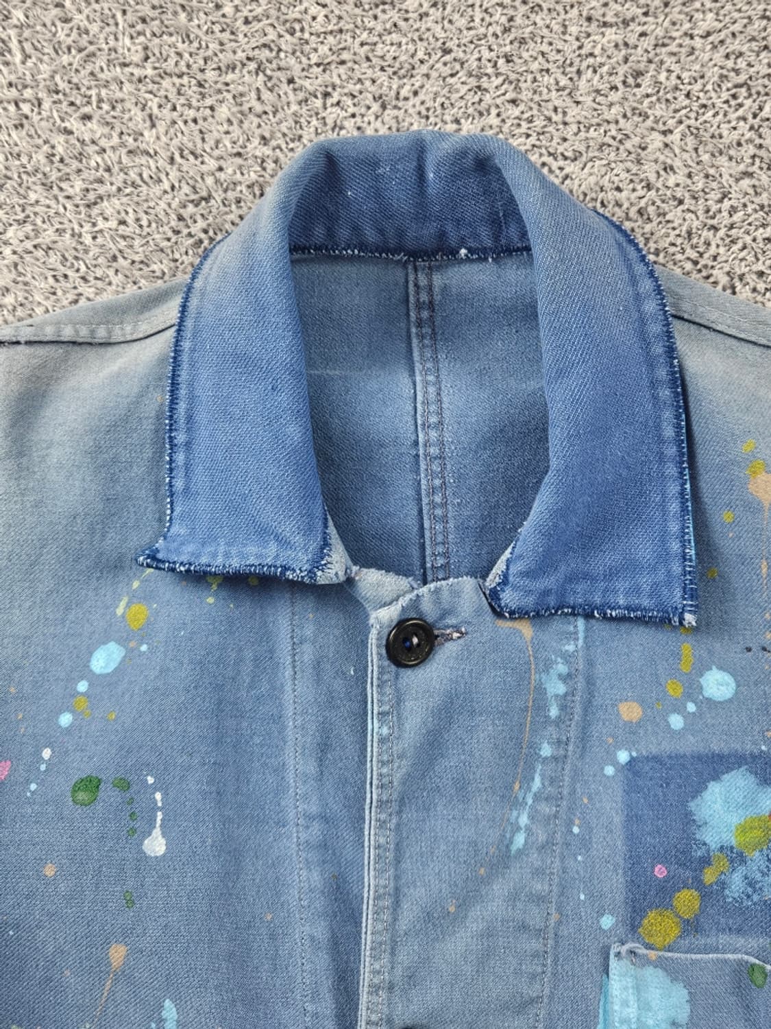 3포켓 페인티드 프렌치 워크 자켓 ( M추정 ) / 11260 상품이미지8