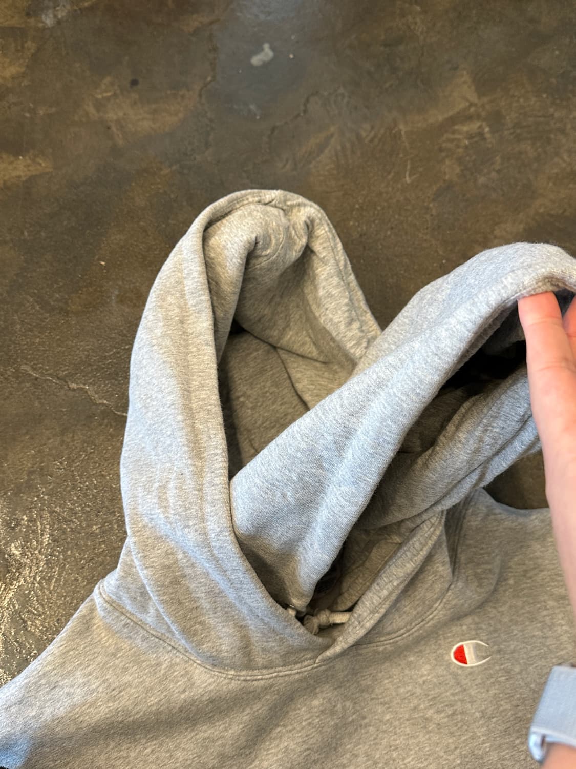 챔피온 더블 후디드 후드티 M 상품이미지5