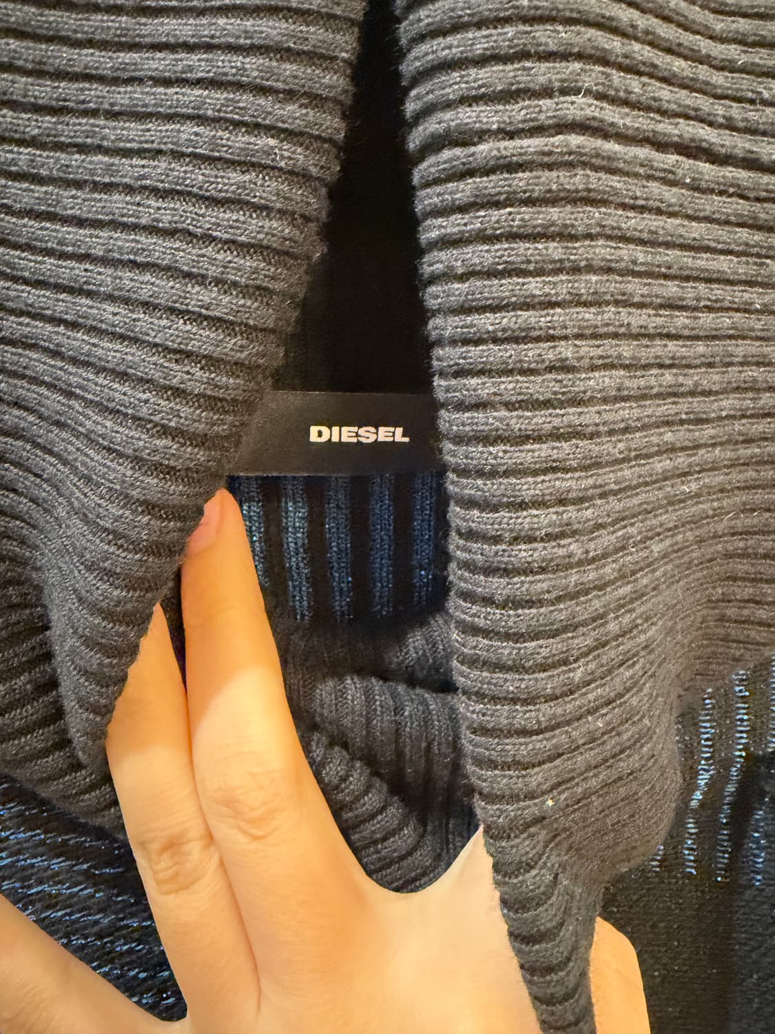 Diesel Vintage Knit High Neck Top 상품이미지3