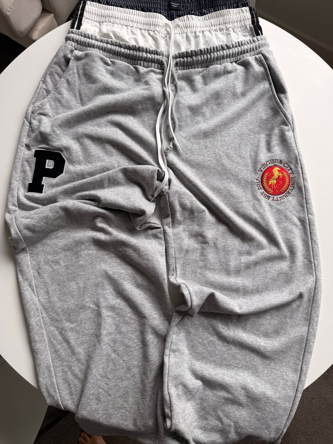 [3]프로토콜인덱스 반디 더 핑크 3 레이어드 스웨트팬츠 상품이미지1