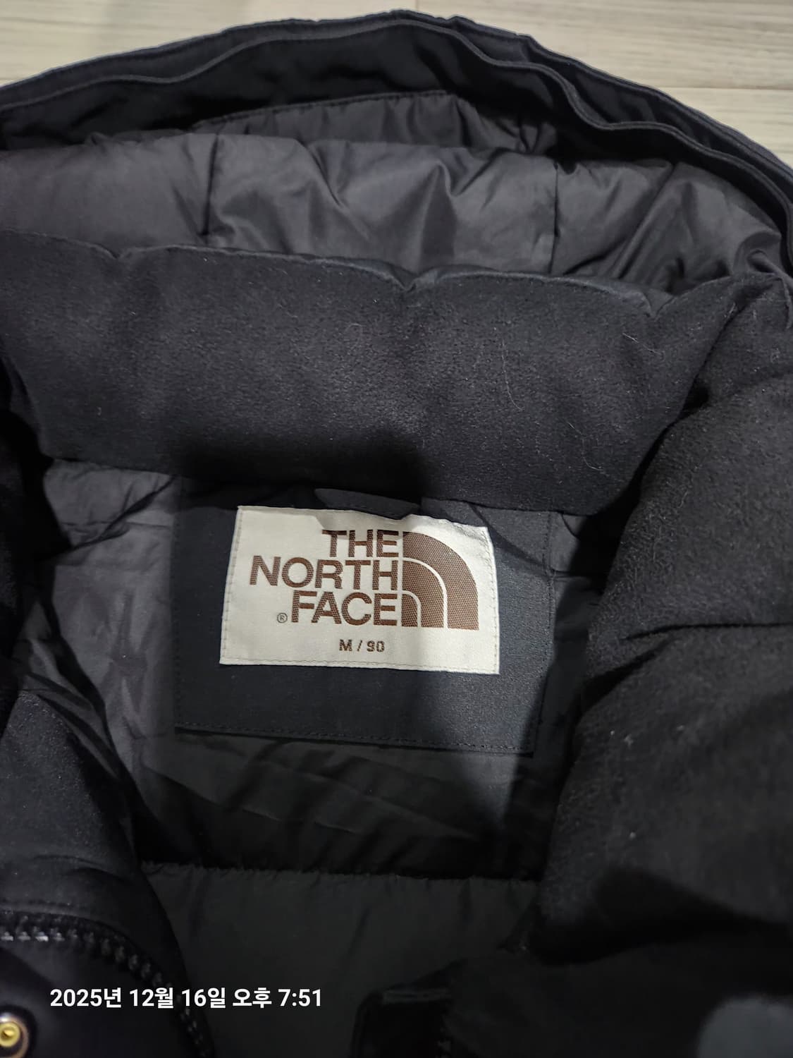 노스페이스 롱패딩 90M사이즈 블랙 상품이미지3