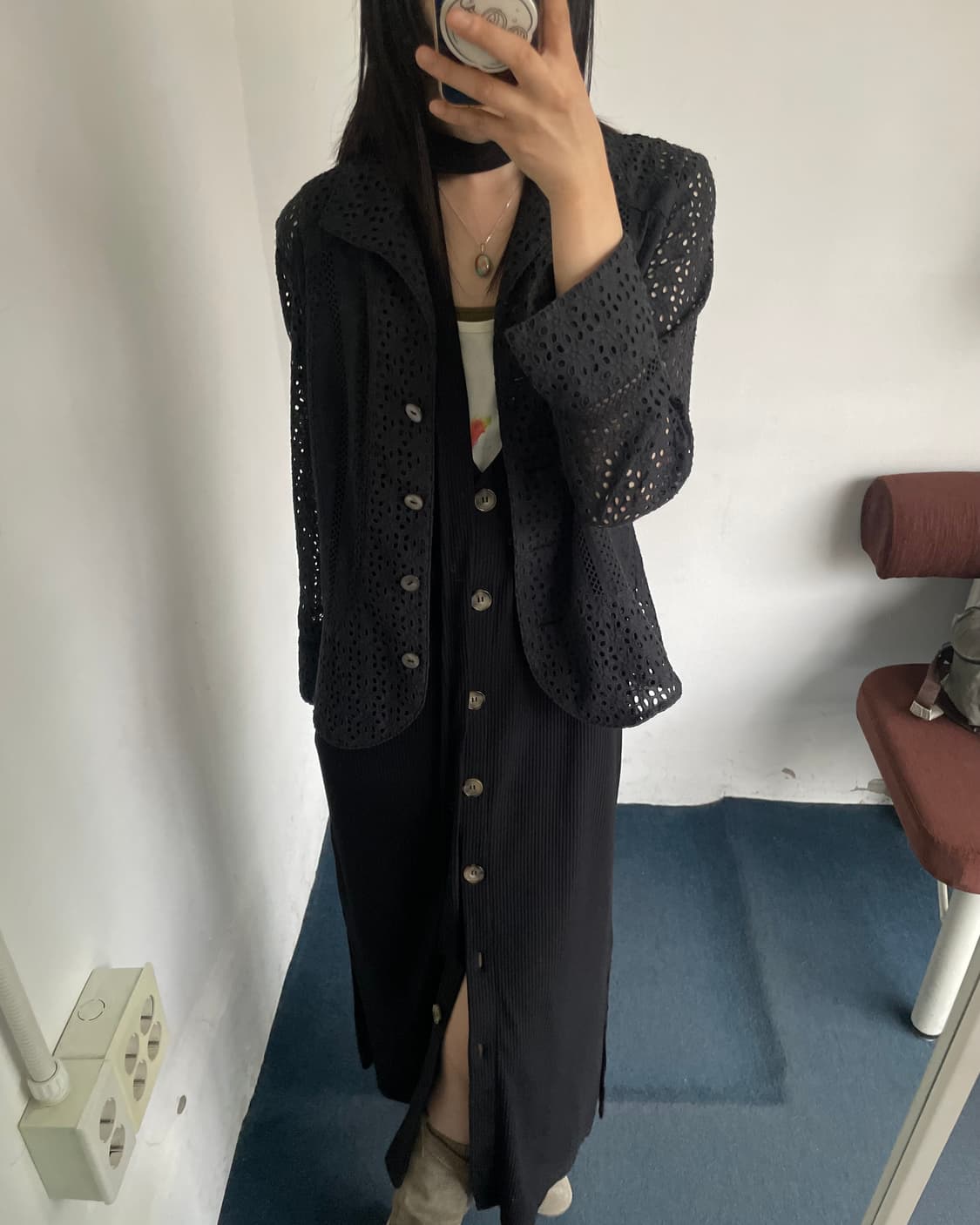 Punching cotton jacket 상품이미지6