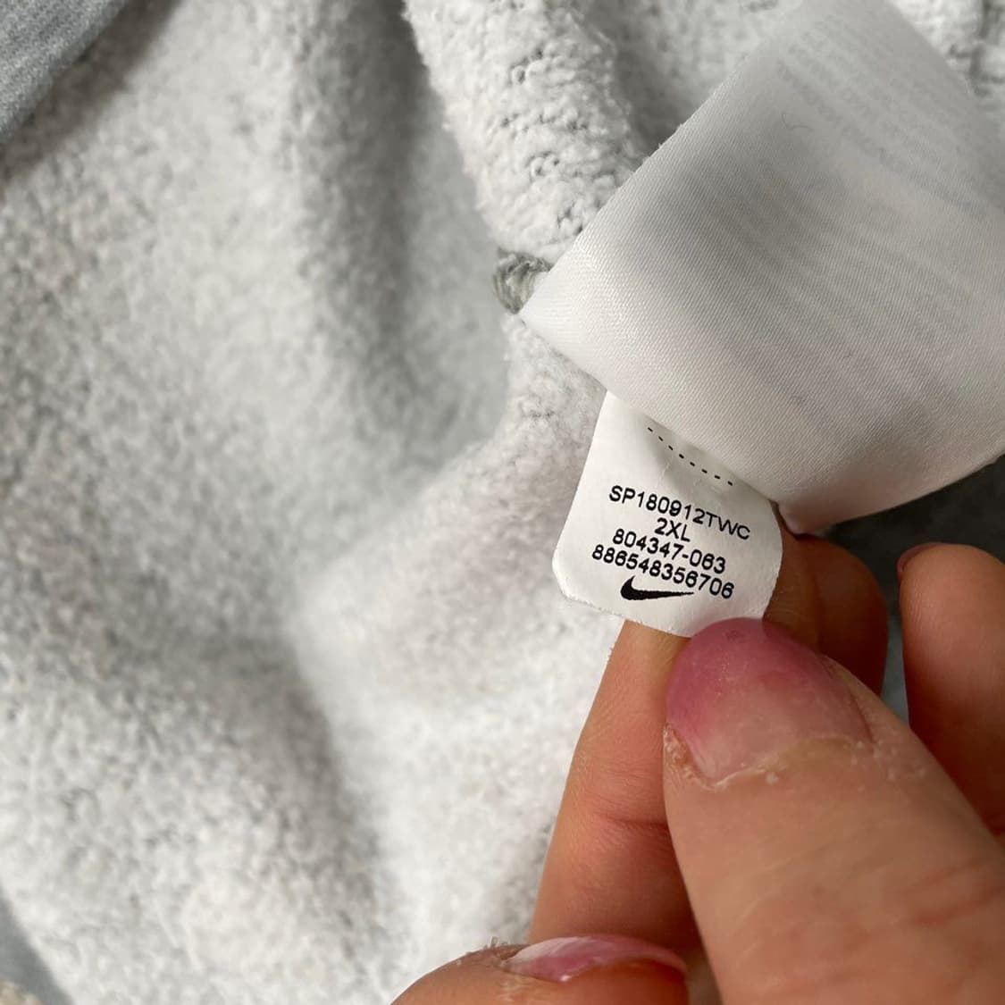 나이키 기모 후드 6493 상품이미지5