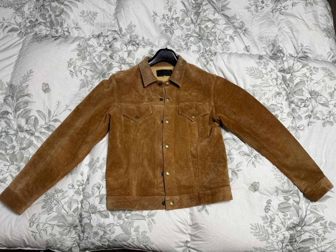 봉쿠라 스웨이드 트러커 3rd 38사이즈 팝니다 상품이미지1