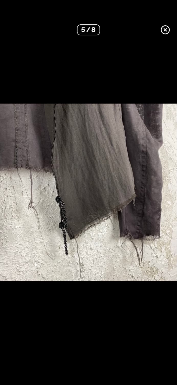 SIVA 2010 애시매트릭 지퍼 후드 자켓 상품이미지5