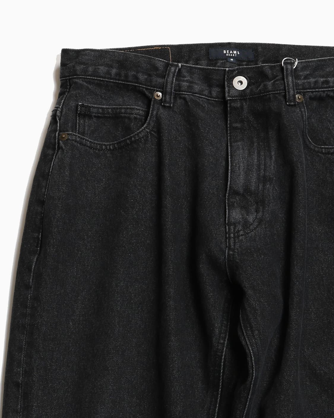 BEAMS BLACK DENIM PANTS 상품이미지2