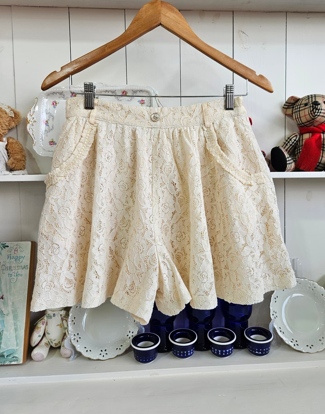 엑시즈팜(Axes Femme) 레이스 팬츠 상품이미지1