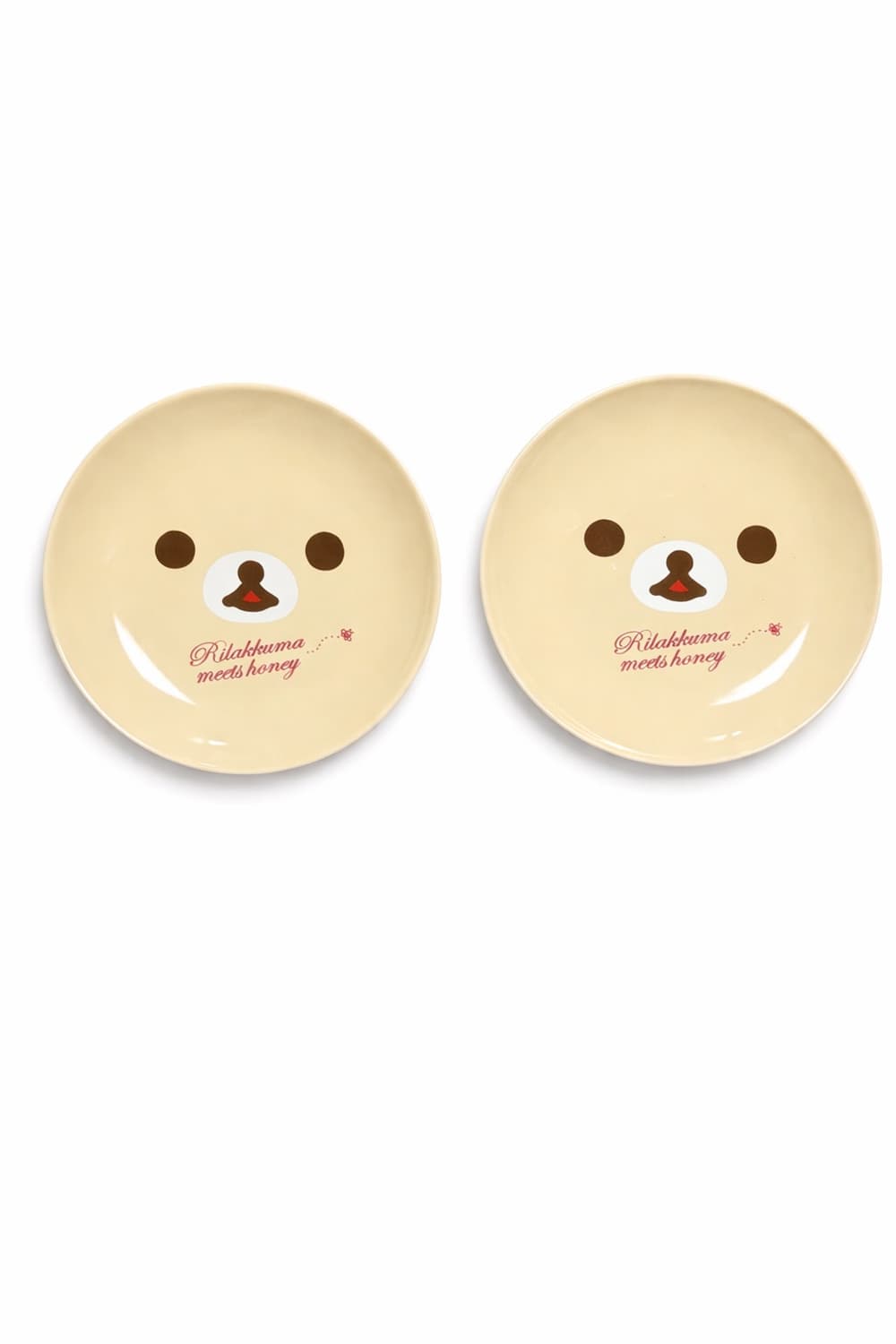 🧸 코리락쿠마 접시 2p 세트 상품이미지1