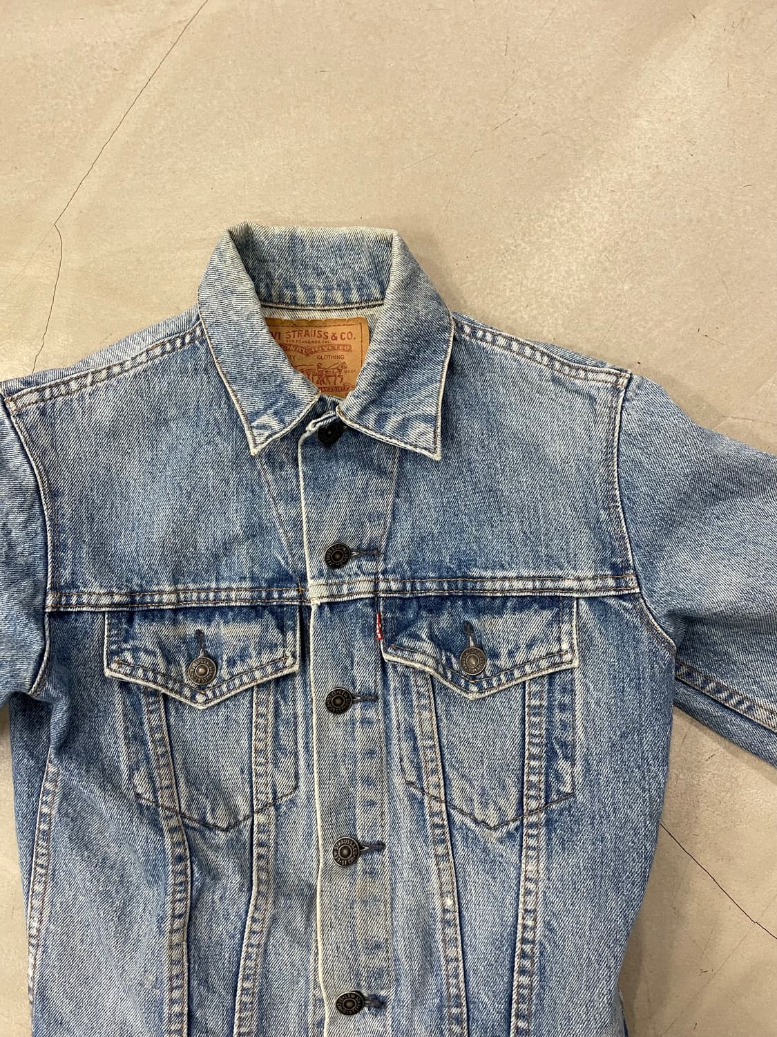 빈티지 리바이스 데님 트러커 재킷 M 상품이미지3